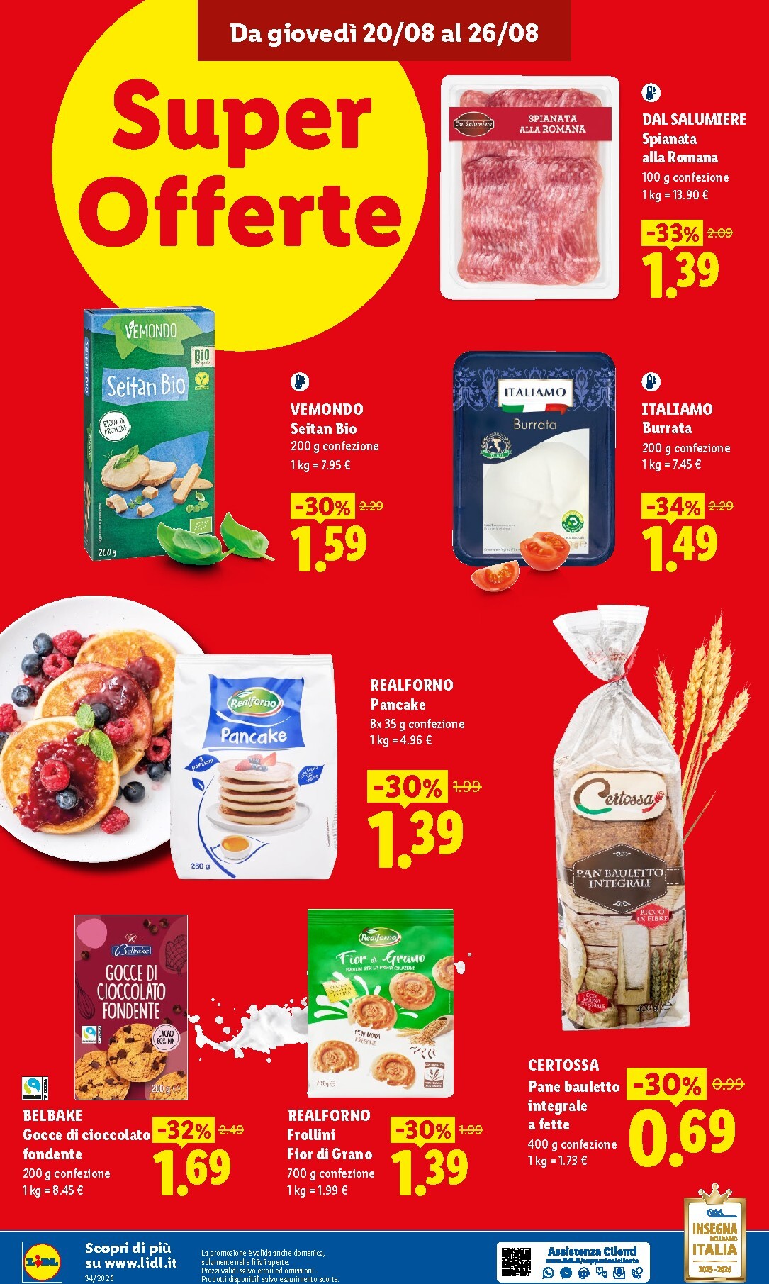 lidl - Volantino Lidl - Nuova apertura Passa a trovarci per la prossima settimana dal giovedì 20/08/2026 al mercoledì 26/08/2026 - page: 8