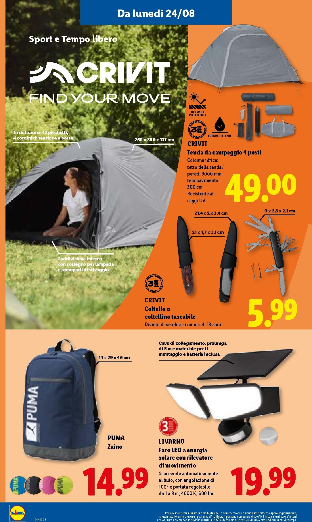 lidl - Volantino Lidl per la prossima settimana dal giovedì 20/08/2026 al mercoledì 26/08/2026 - page: 36