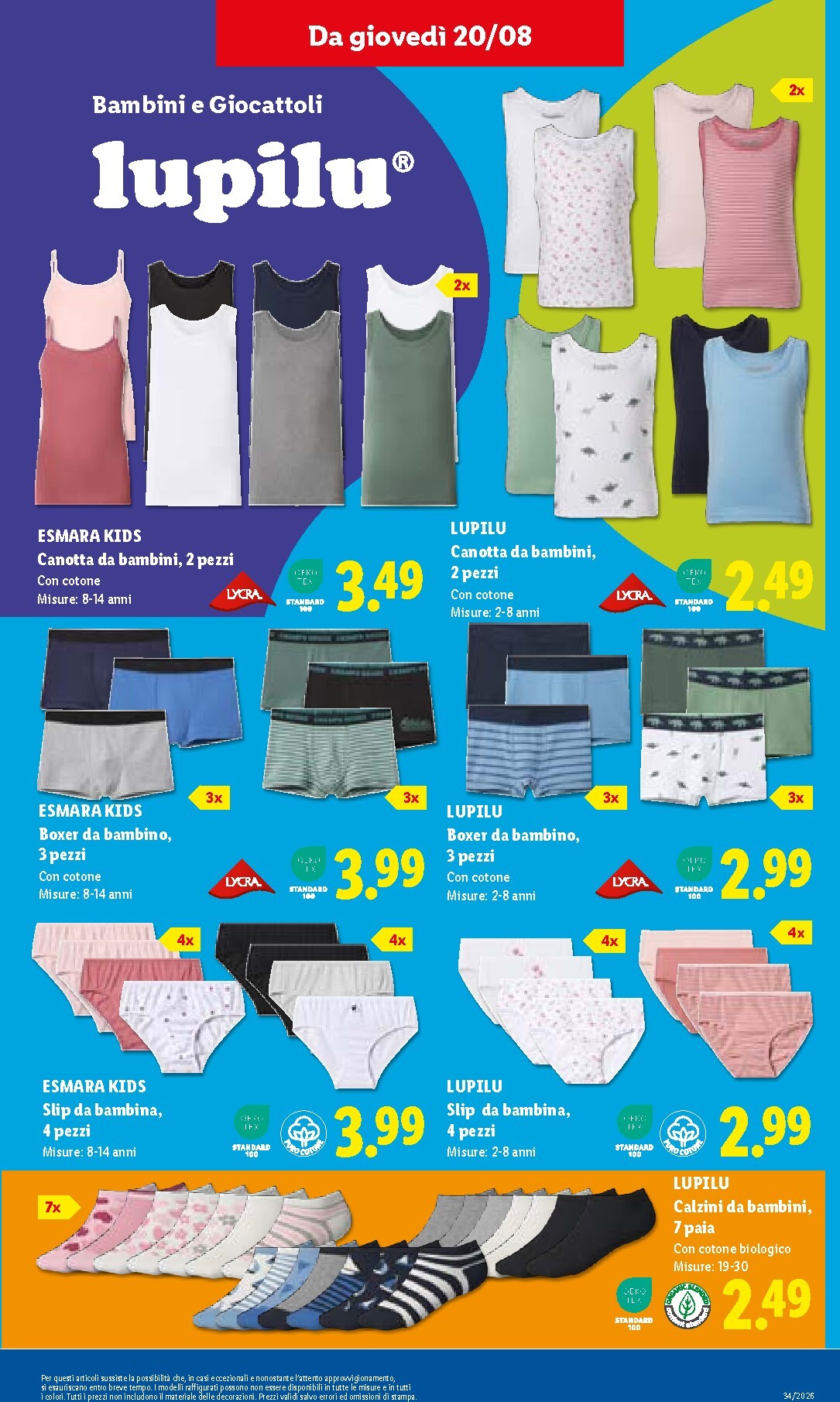 lidl - Volantino Lidl per la prossima settimana dal giovedì 20/08/2026 al mercoledì 26/08/2026 - page: 27