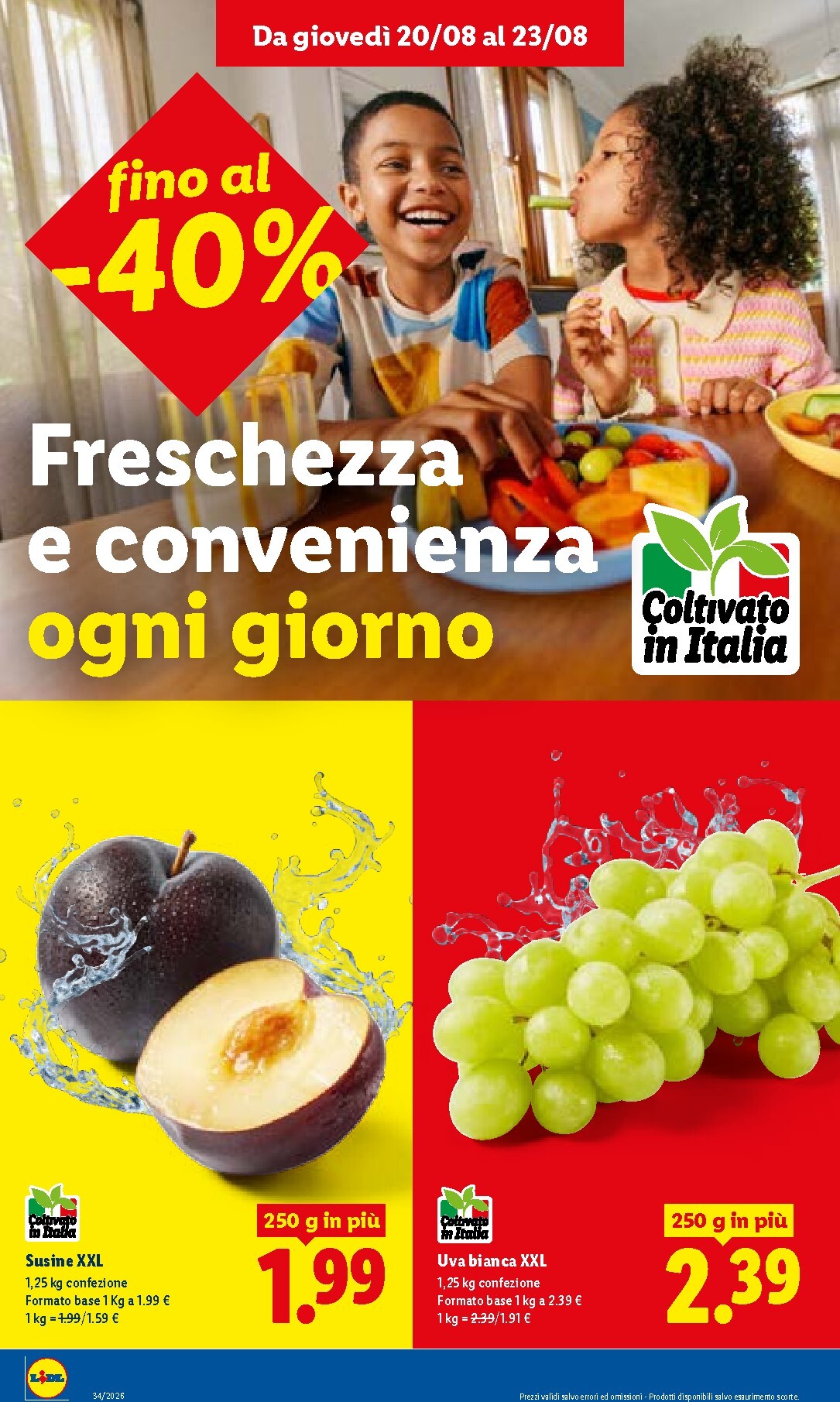 lidl - Volantino Lidl per la prossima settimana dal giovedì 20/08/2026 al mercoledì 26/08/2026 - page: 4