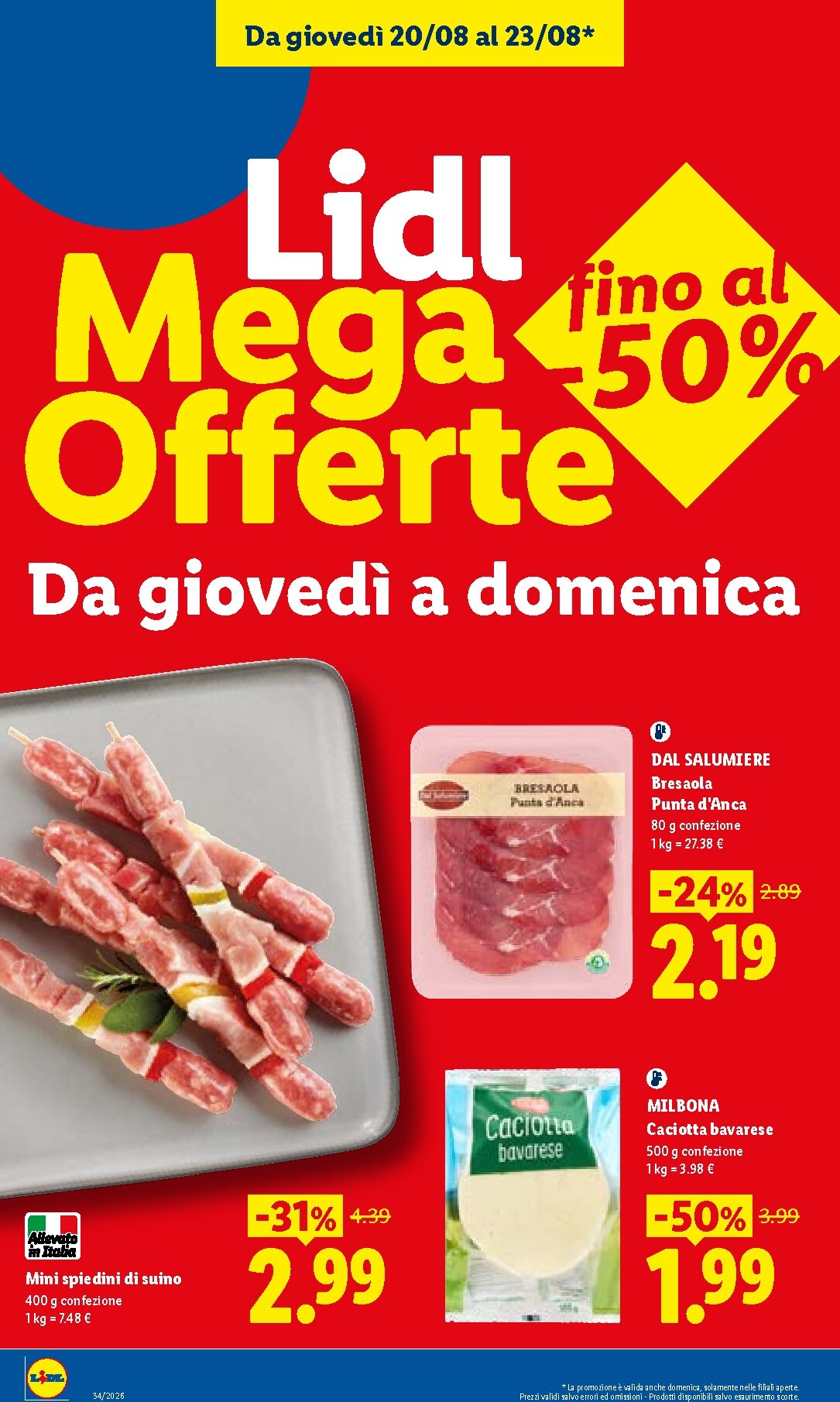 lidl - Volantino Lidl per la prossima settimana dal giovedì 20/08/2026 al mercoledì 26/08/2026 - page: 2