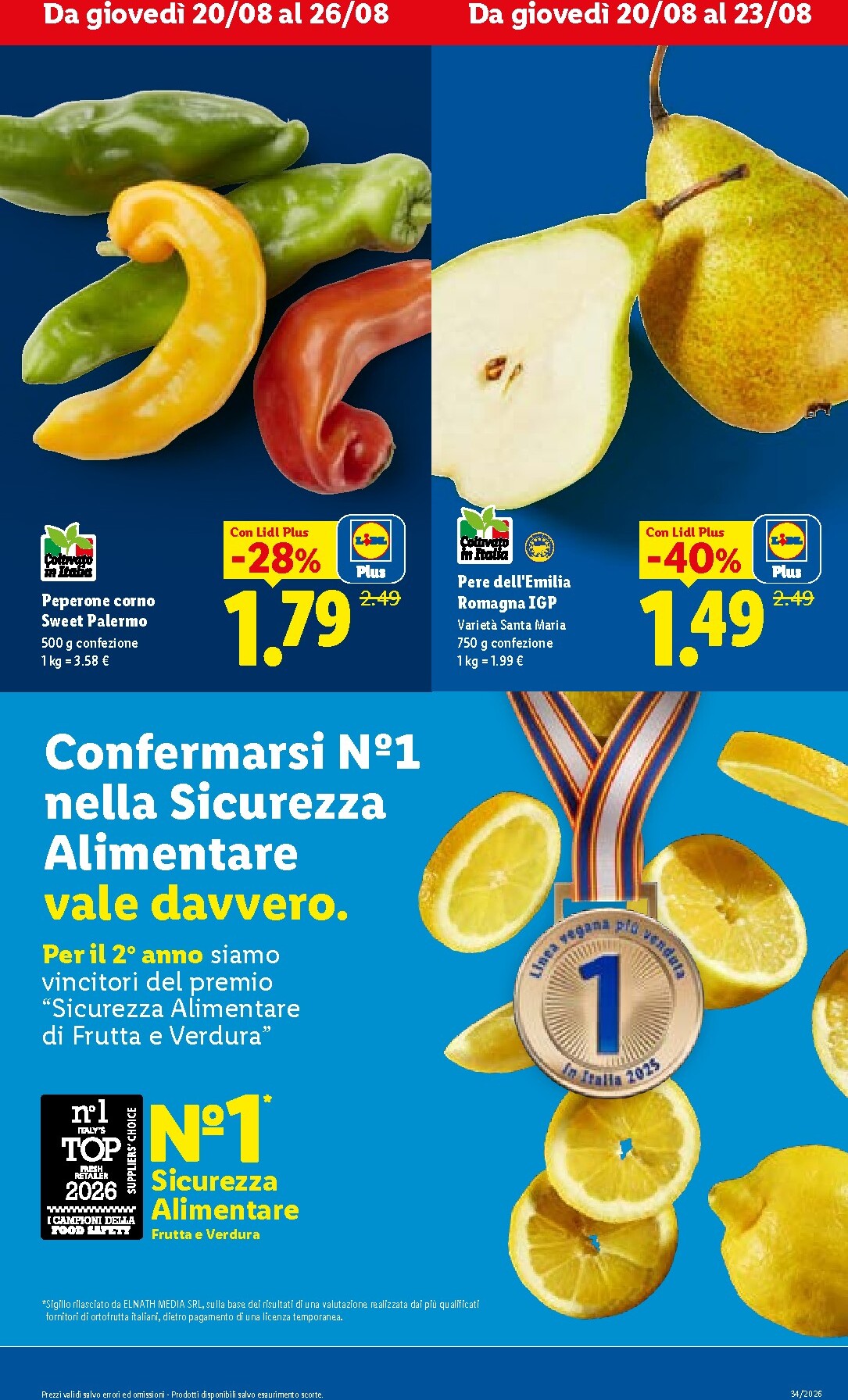 lidl - Volantino Lidl per la prossima settimana dal giovedì 20/08/2026 al mercoledì 26/08/2026 - page: 5