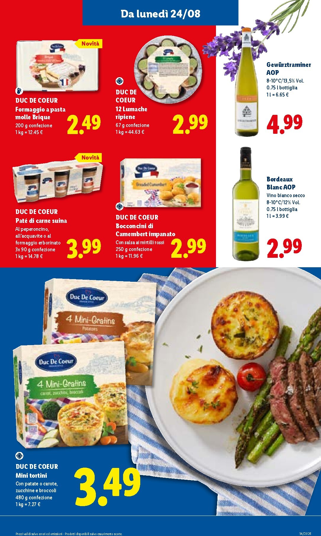 lidl - Volantino Lidl per la prossima settimana dal giovedì 20/08/2026 al mercoledì 26/08/2026 - page: 43