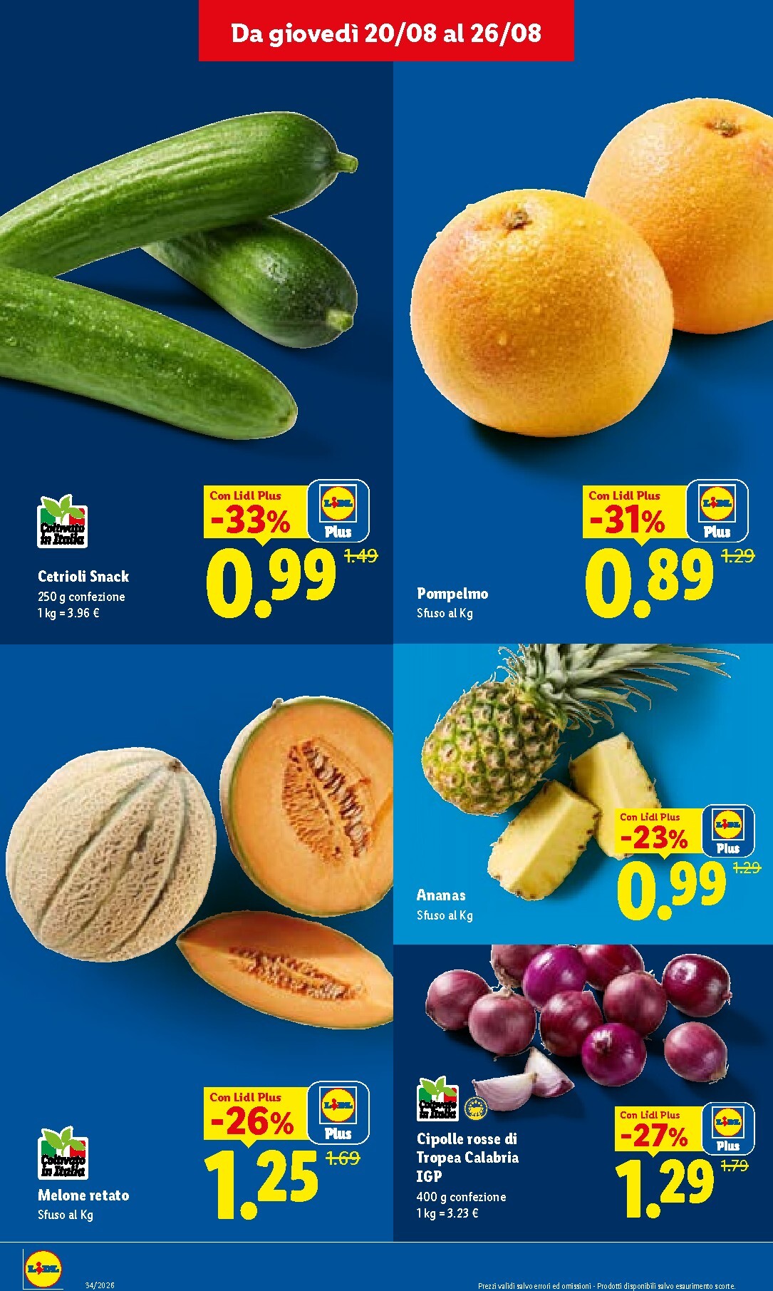 lidl - Volantino futuro Lidl valido dal giovedì 20/08/2026 al mercoledì 26/08/2026 - page: 6