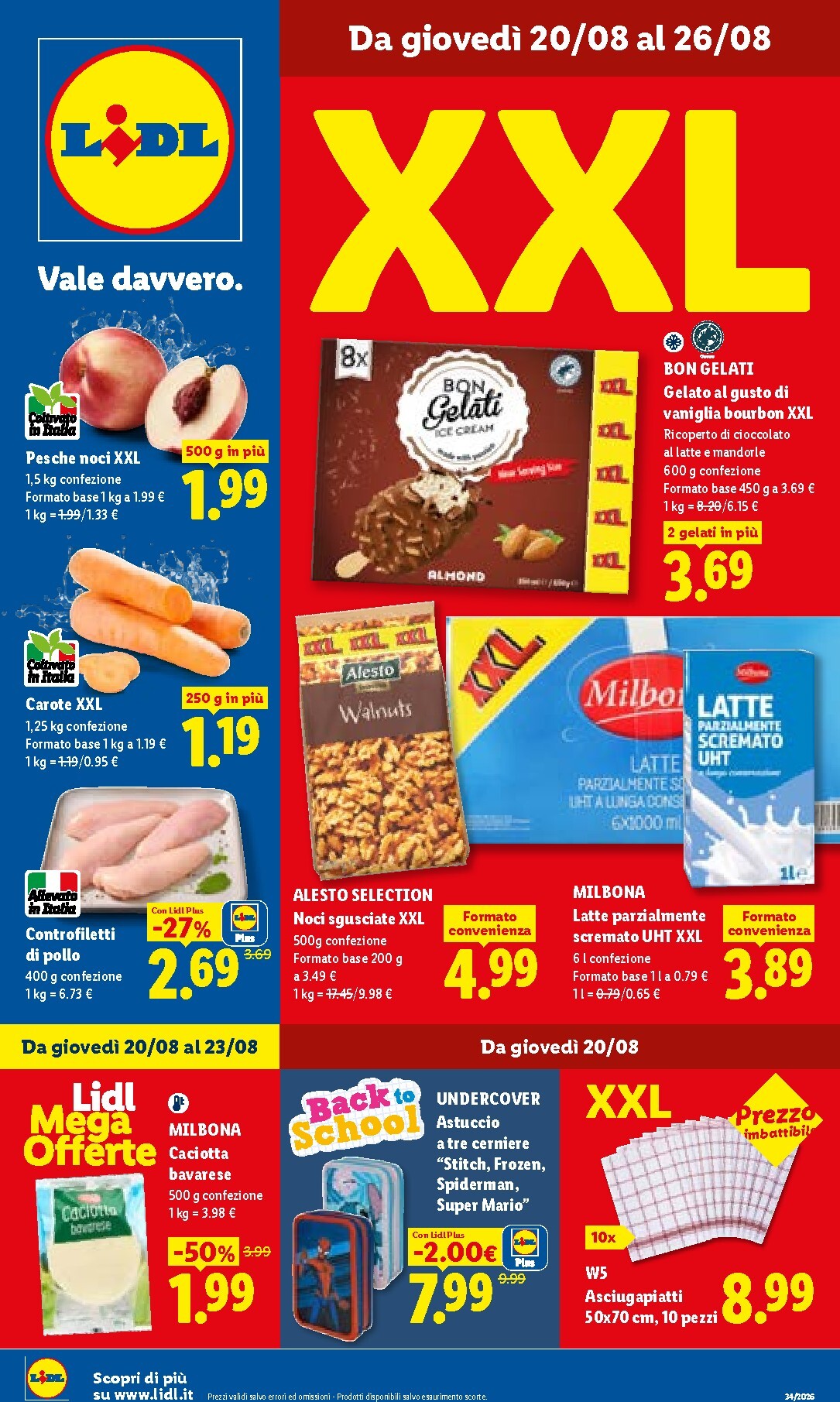 lidl - Volantino futuro Lidl valido dal giovedì 20/08/2026 al mercoledì 26/08/2026