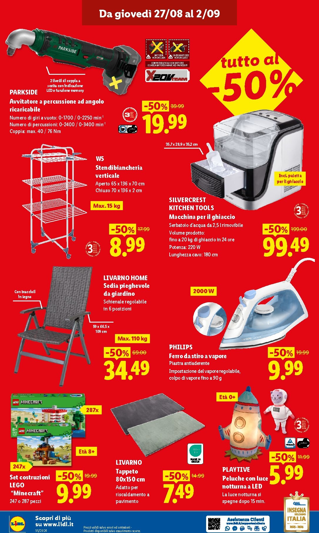 lidl - Volantino Lidl - Offerte Speciali per la prossima settimana dal giovedì 27/08/2026 al mercoledì 02/09/2026 - page: 4