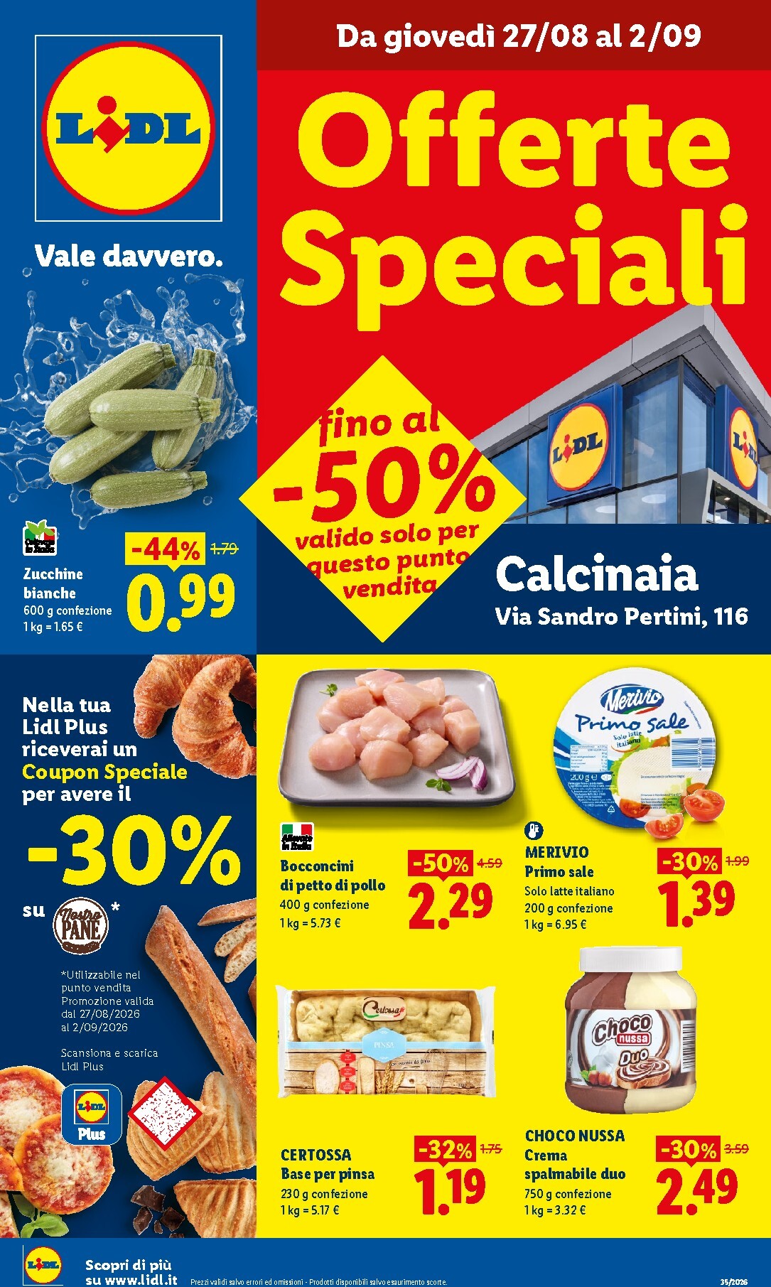 lidl - Volantino Lidl - Offerte Speciali per la prossima settimana dal giovedì 27/08/2026 al mercoledì 02/09/2026