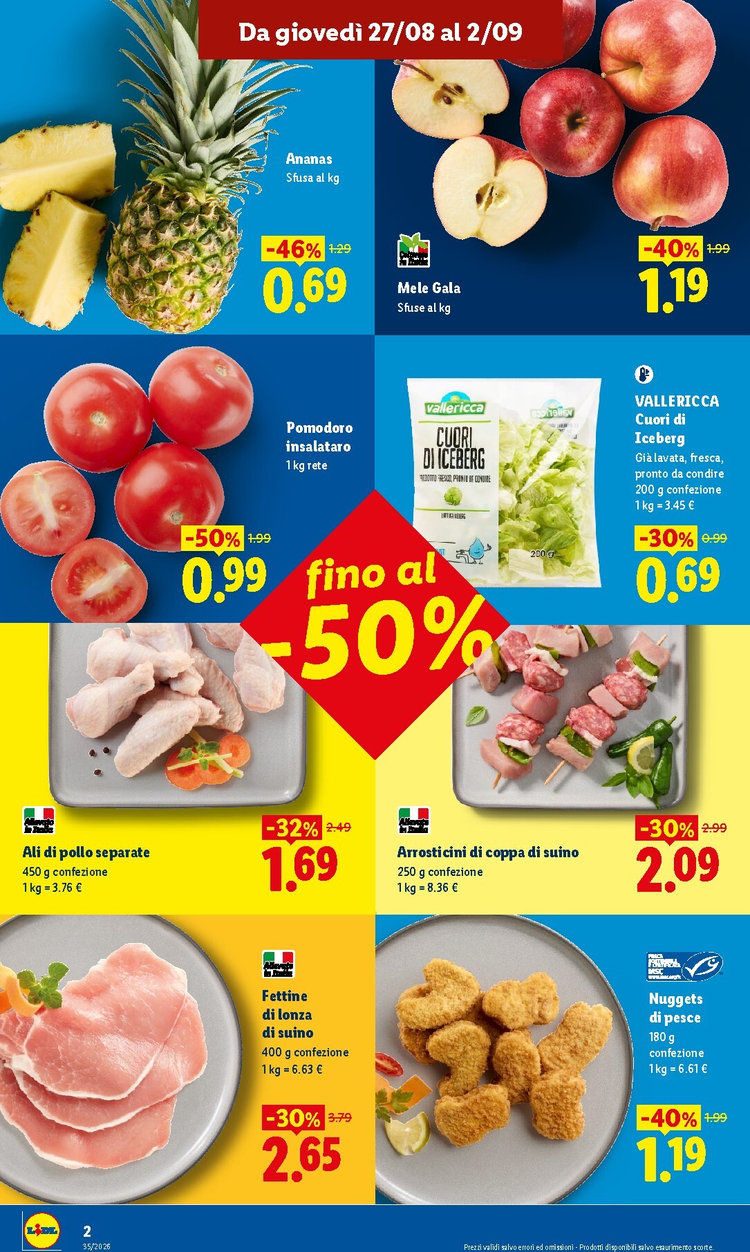 lidl - Volantino Lidl - Ci siamo rifatti il look per la prossima settimana dal giovedì 27/08/2026 al mercoledì 02/09/2026 - page: 2