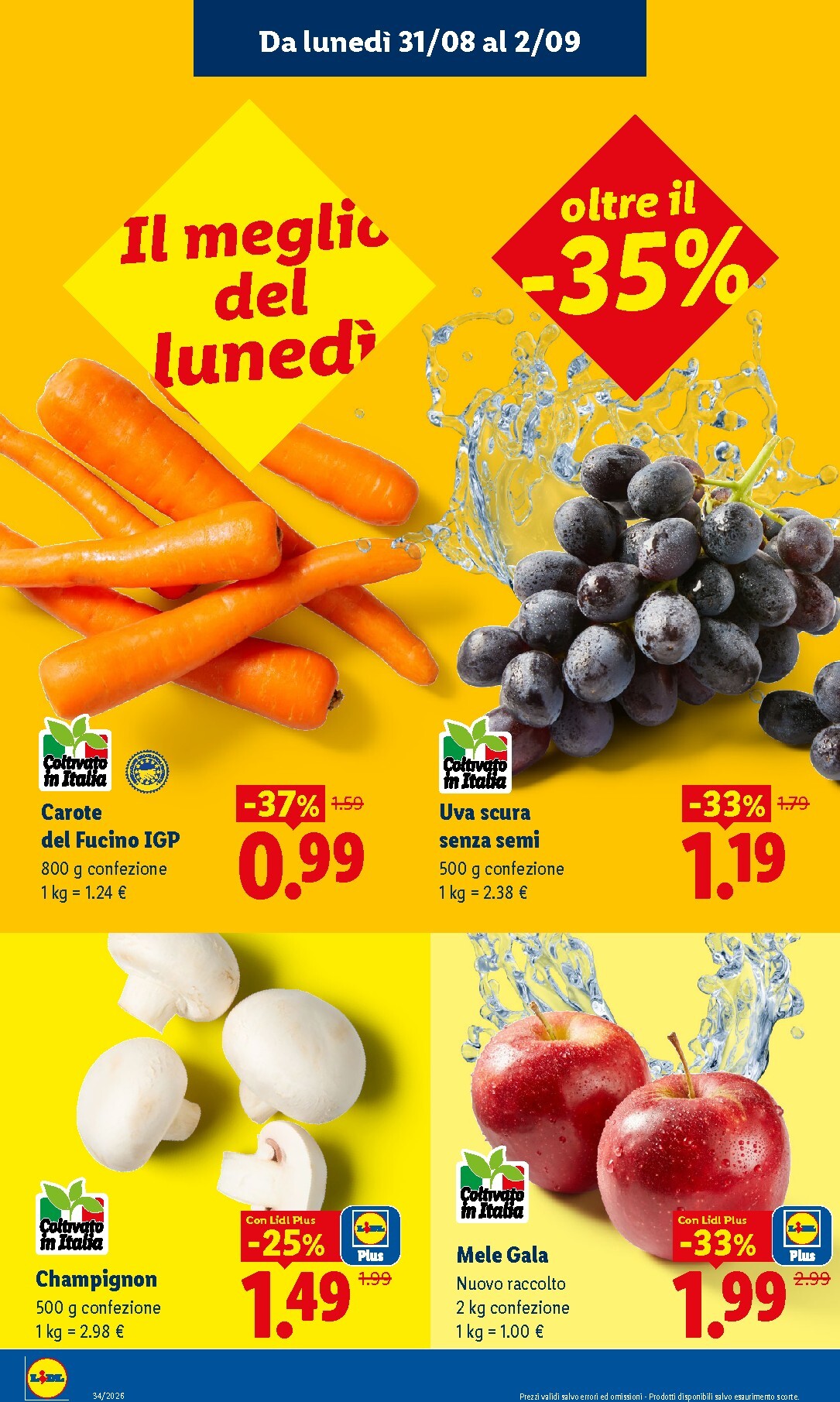lidl - Volantino Lidl - Fresca e conveniente per la prossima settimana dal giovedì 27/08/2026 al mercoledì 02/09/2026 - page: 6