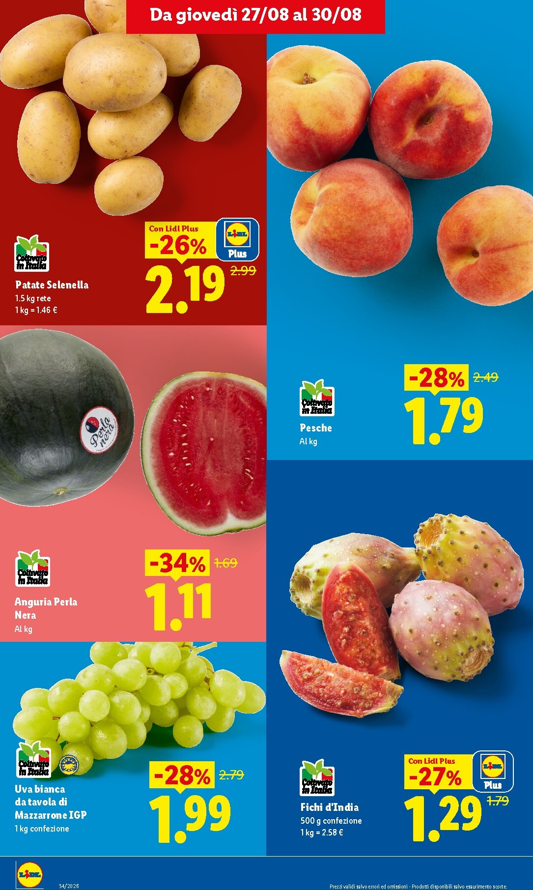 lidl - Volantino Lidl - Fresca e conveniente per la prossima settimana dal giovedì 27/08/2026 al mercoledì 02/09/2026 - page: 2