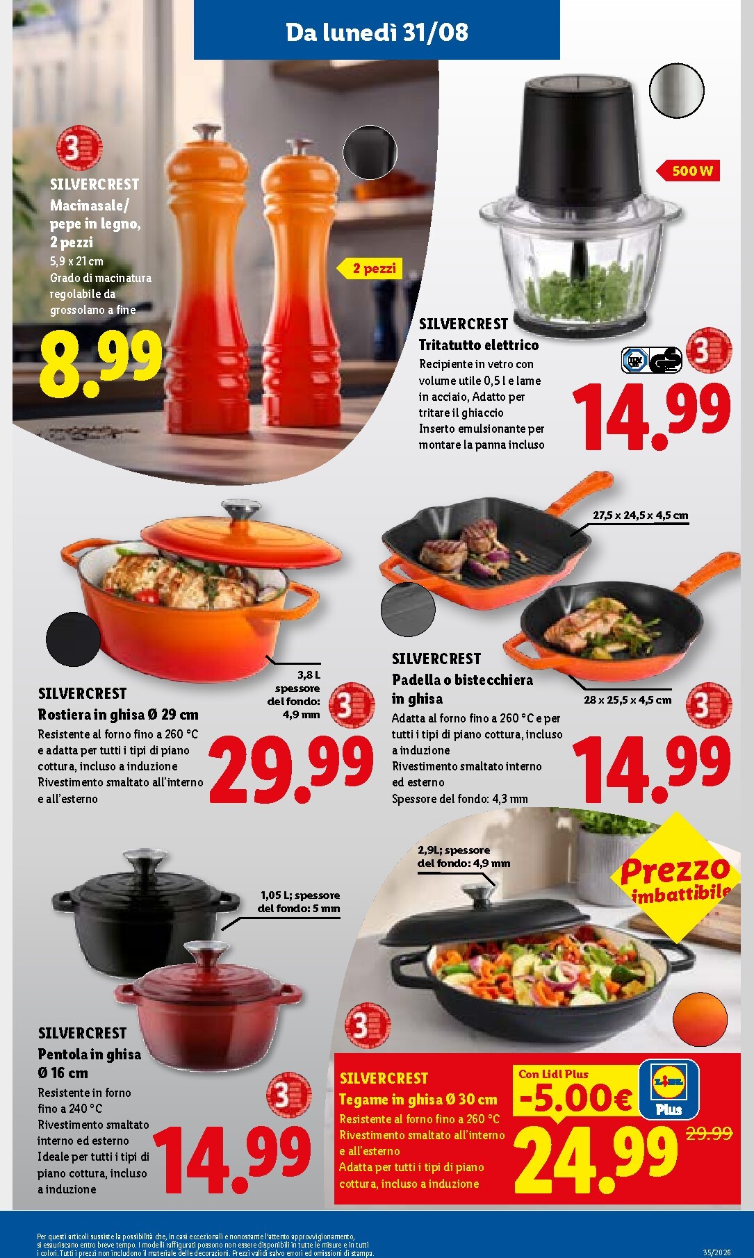 lidl - Volantino Lidl per la prossima settimana dal giovedì 27/08/2026 al mercoledì 02/09/2026 - page: 35