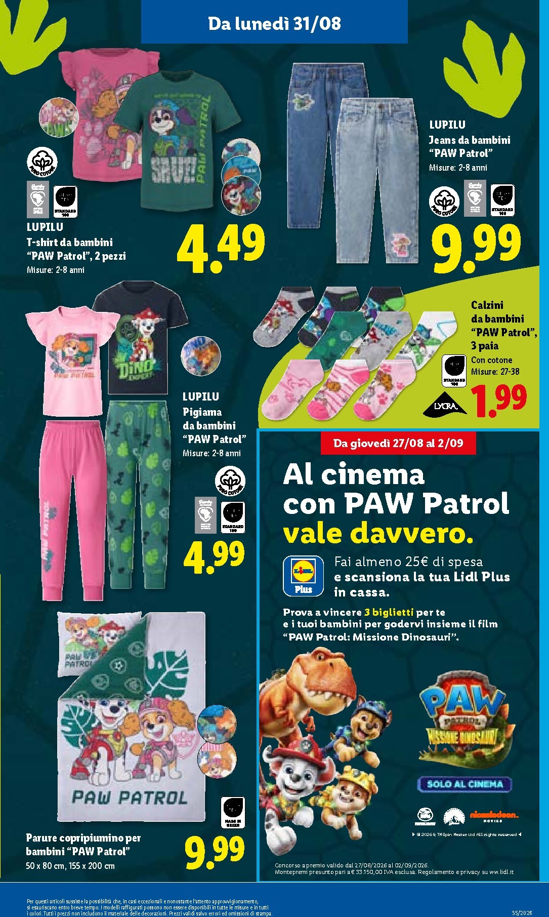 lidl - Volantino Lidl per la prossima settimana dal giovedì 27/08/2026 al mercoledì 02/09/2026 - page: 44
