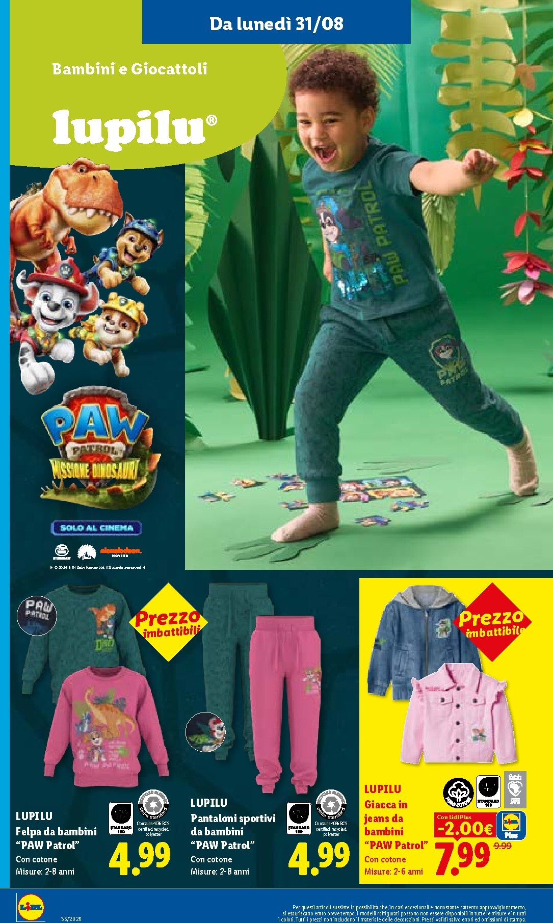 lidl - Volantino Lidl per la prossima settimana dal giovedì 27/08/2026 al mercoledì 02/09/2026 - page: 43