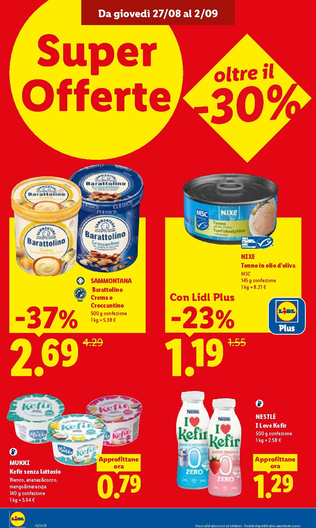 lidl - Volantino Lidl per la prossima settimana dal giovedì 27/08/2026 al mercoledì 02/09/2026 - page: 14