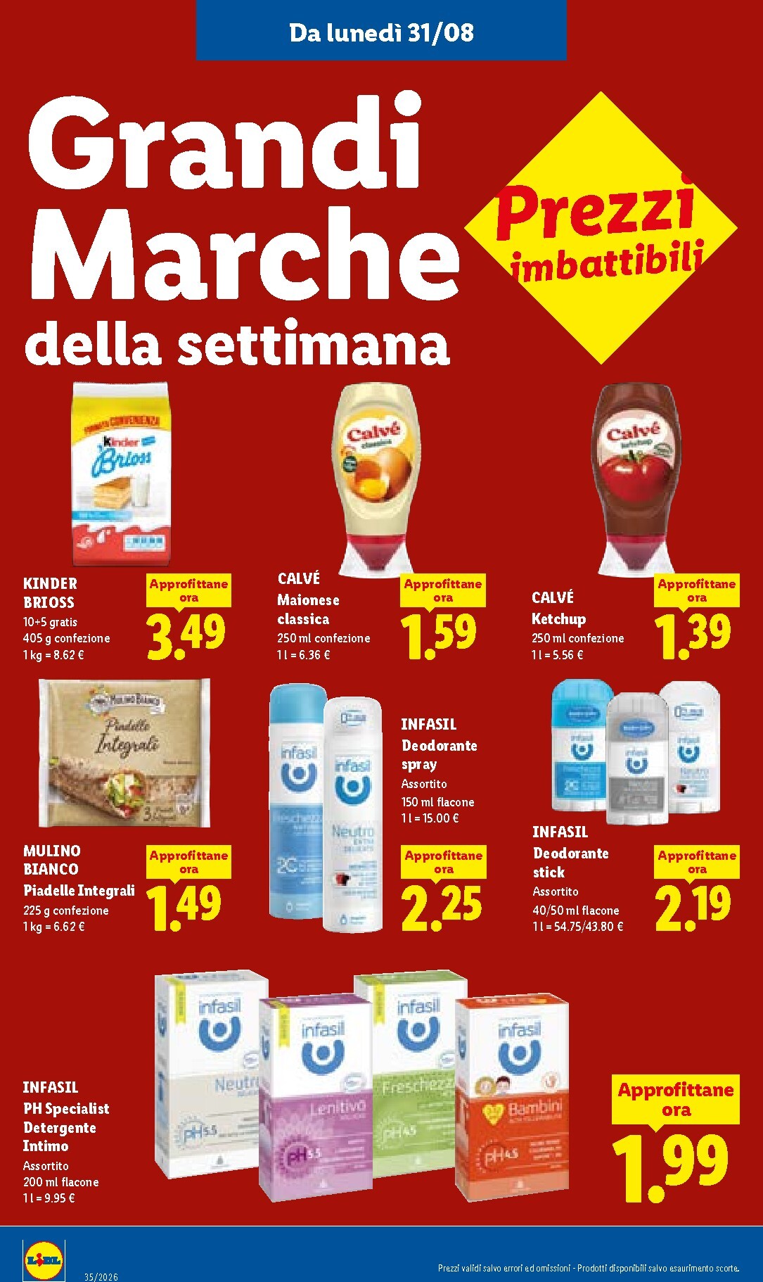 lidl - Volantino Lidl per la prossima settimana dal giovedì 27/08/2026 al mercoledì 02/09/2026 - page: 49