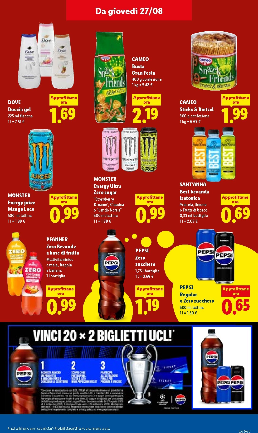 lidl - Volantino Lidl per la prossima settimana dal giovedì 27/08/2026 al mercoledì 02/09/2026 - page: 23