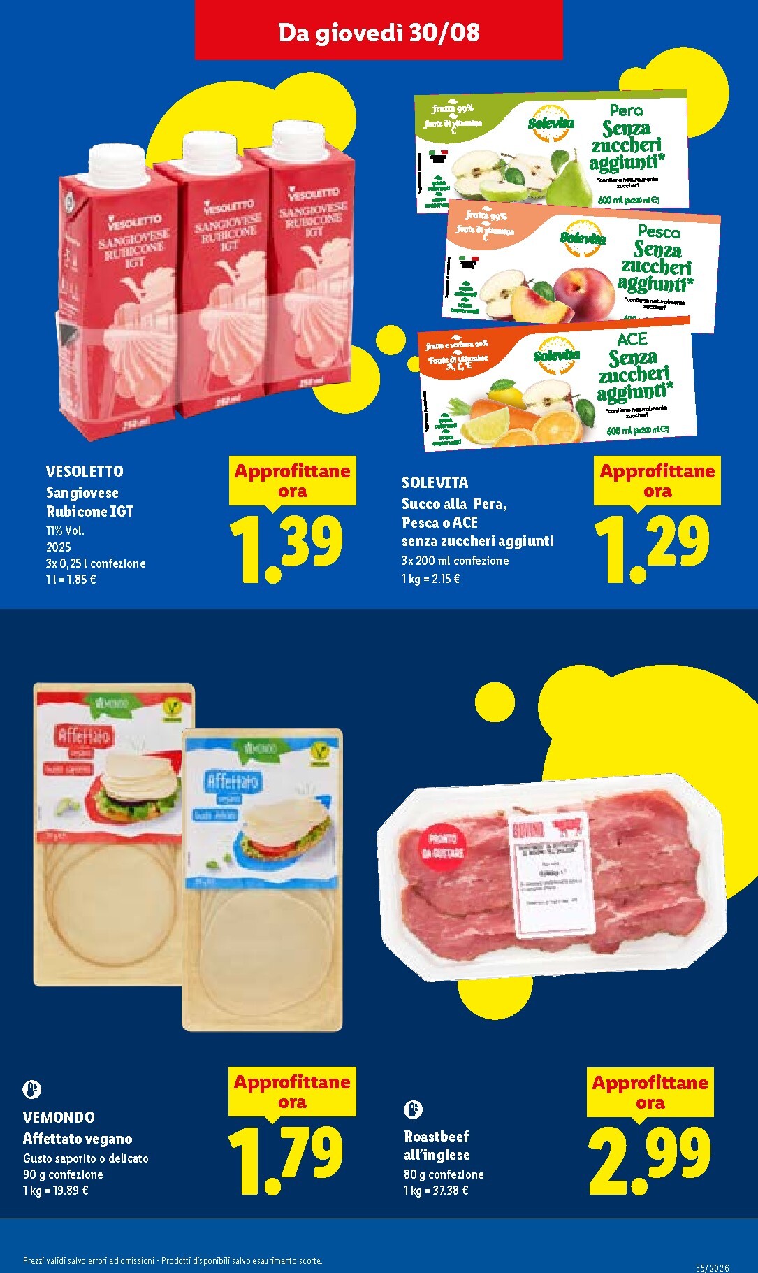 lidl - Volantino Lidl per la prossima settimana dal giovedì 27/08/2026 al mercoledì 02/09/2026 - page: 21