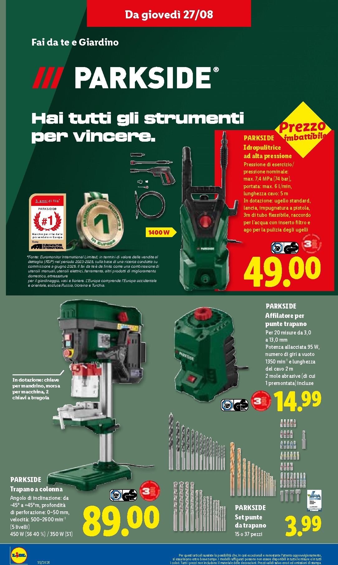 lidl - Volantino Lidl per la prossima settimana dal giovedì 27/08/2026 al mercoledì 02/09/2026 - page: 24