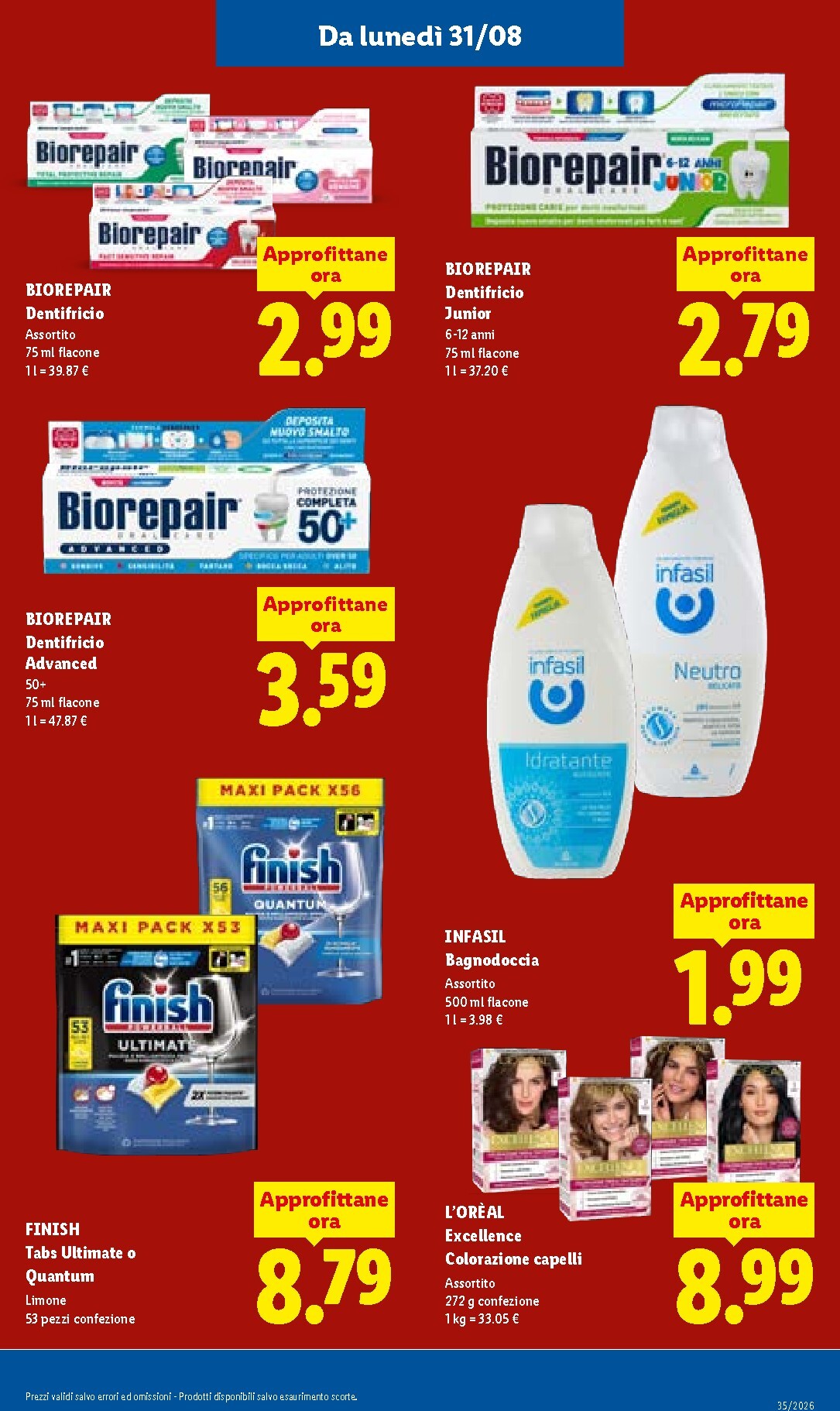 lidl - Volantino attuale di Lidl valido dal giovedì 27/08/2026 al mercoledì 02/09/2026 - page: 50