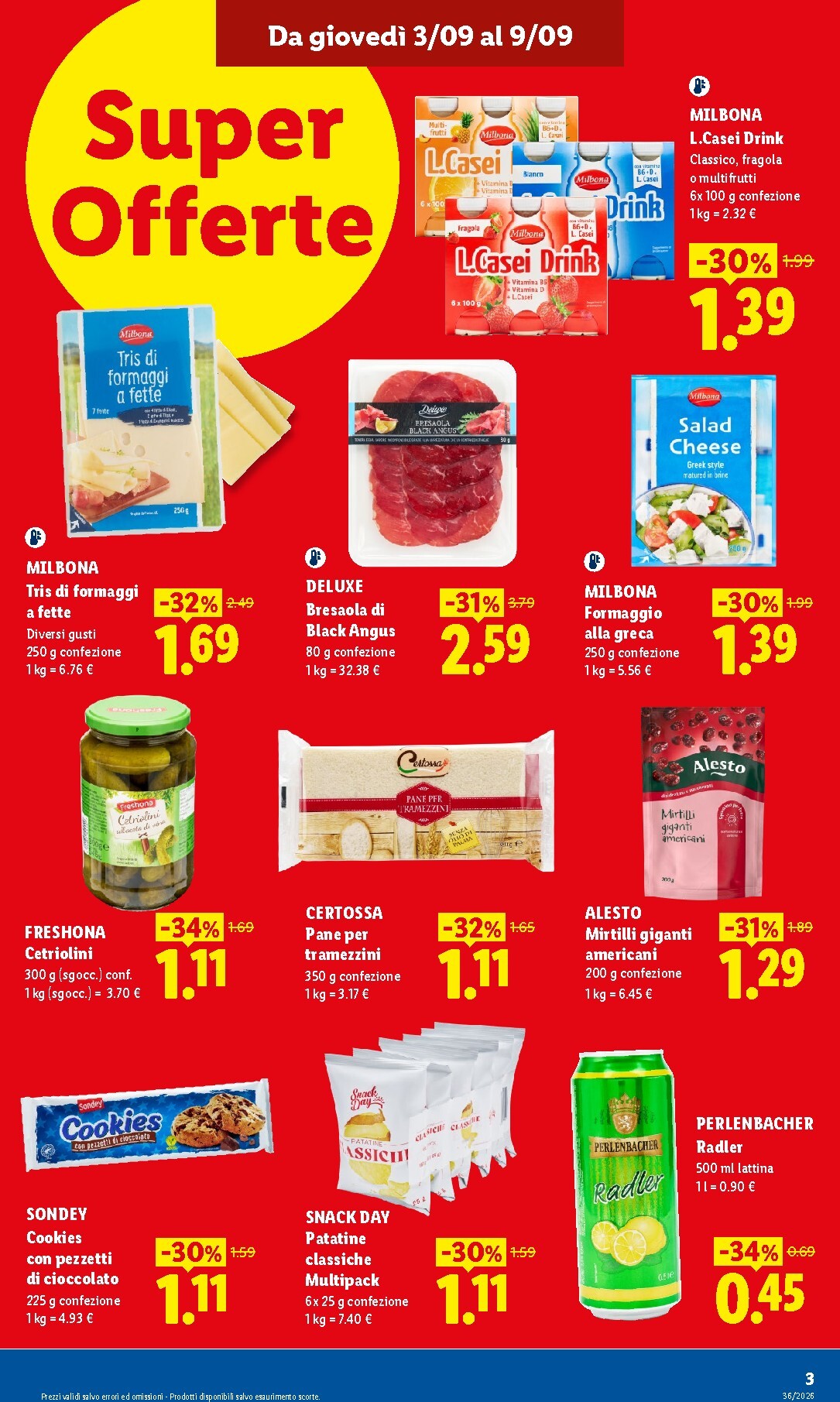 lidl - Volantino Lidl - Offerte Speciali per la prossima settimana dal giovedì 03/09/2026 al mercoledì 09/09/2026 - page: 3