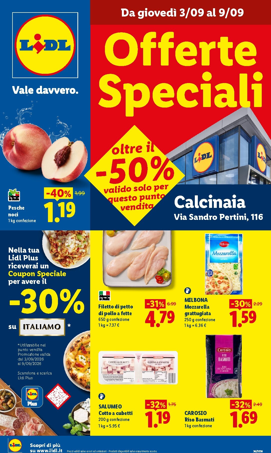 lidl - Volantino Lidl - Offerte Speciali per la prossima settimana dal giovedì 03/09/2026 al mercoledì 09/09/2026