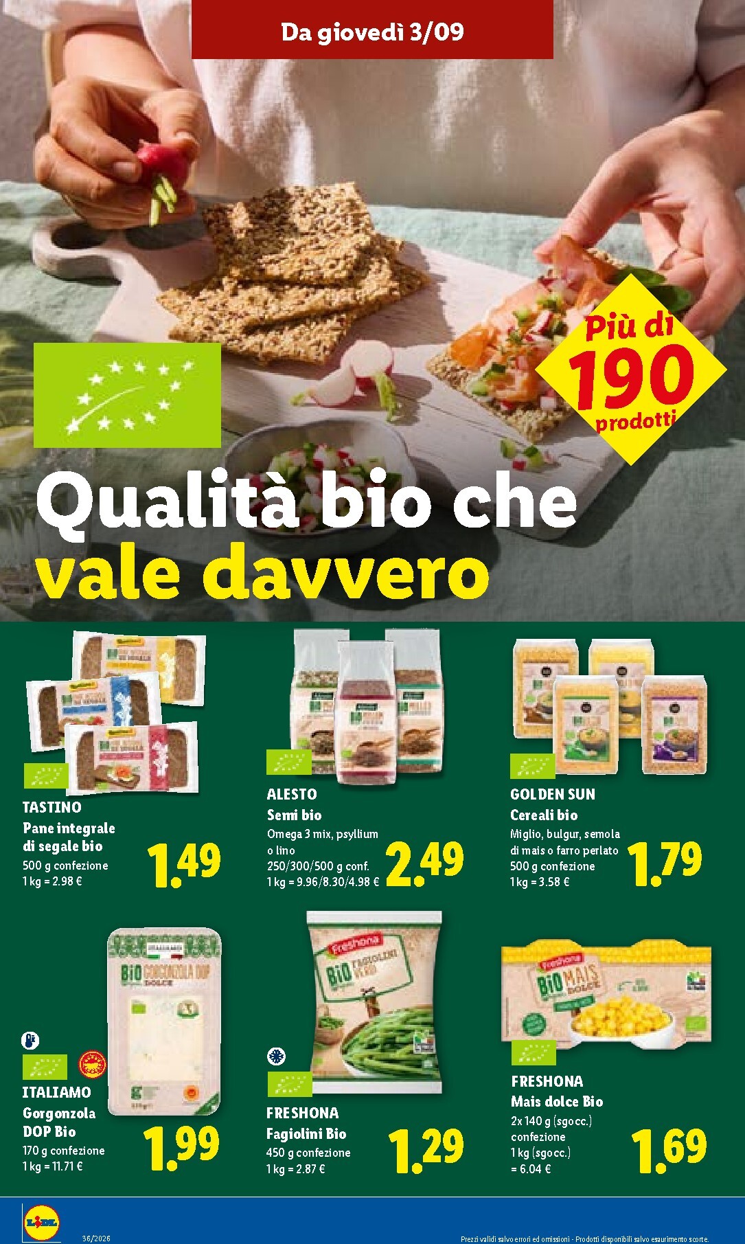 lidl - Volantino Lidl per la prossima settimana dal giovedì 03/09/2026 al mercoledì 09/09/2026 - page: 24