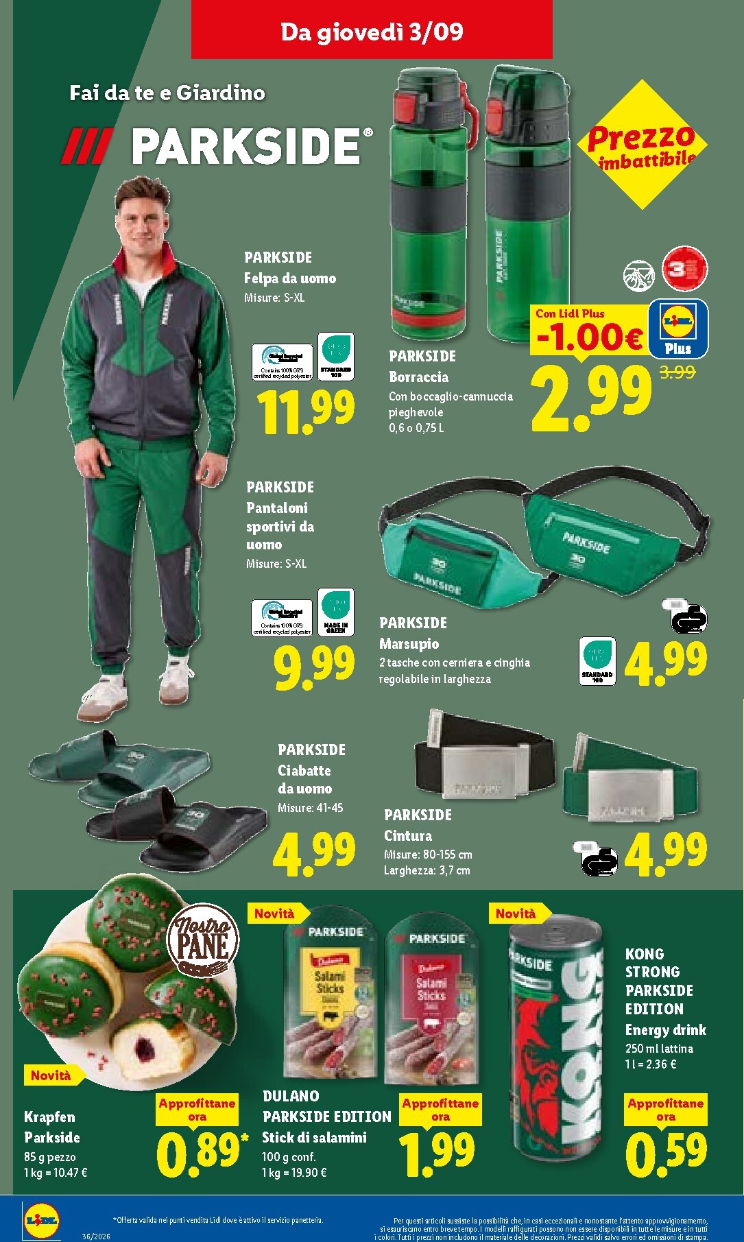lidl - Volantino Lidl per la prossima settimana dal giovedì 03/09/2026 al mercoledì 09/09/2026 - page: 10