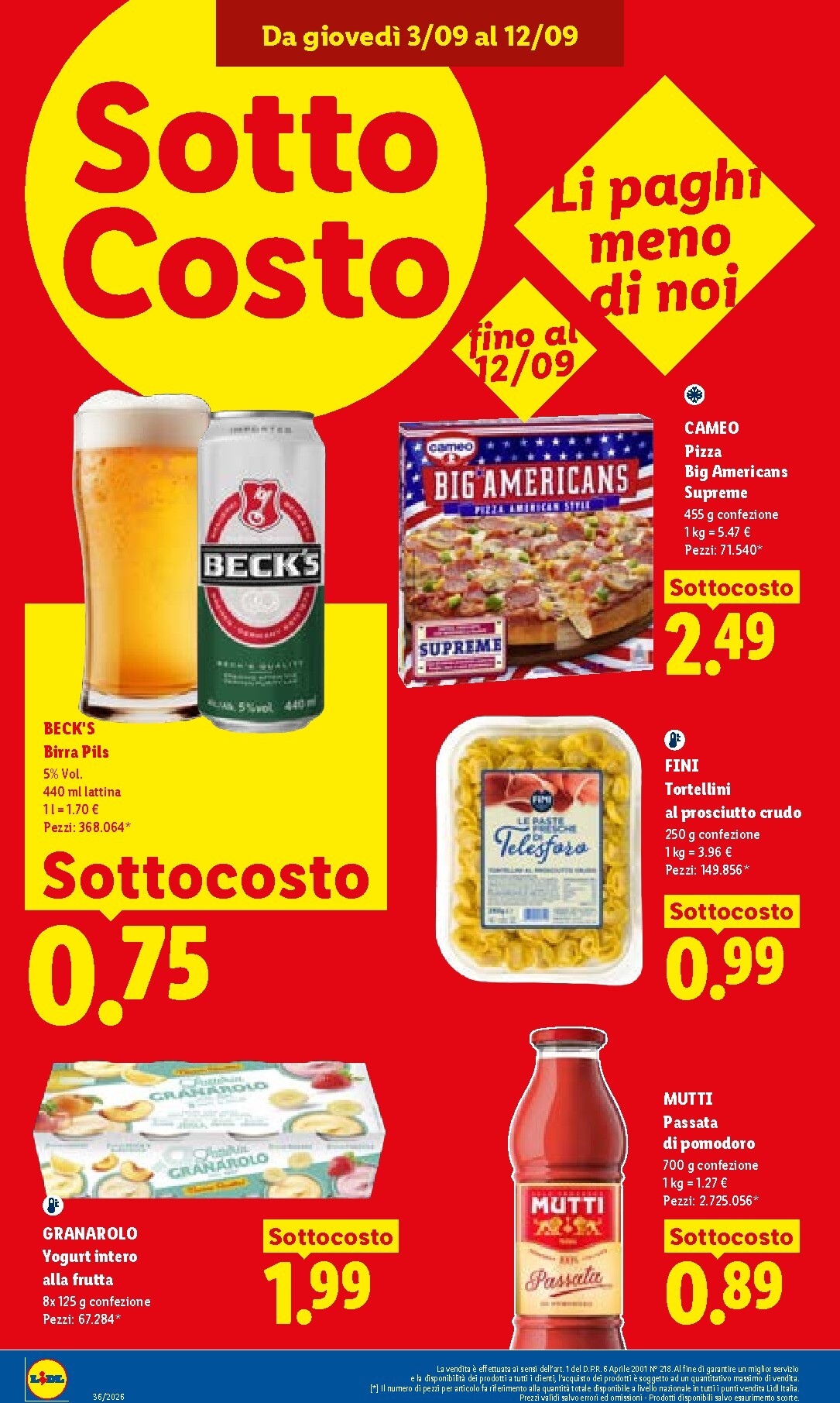 lidl - Volantino Lidl per la prossima settimana dal giovedì 03/09/2026 al mercoledì 09/09/2026 - page: 4