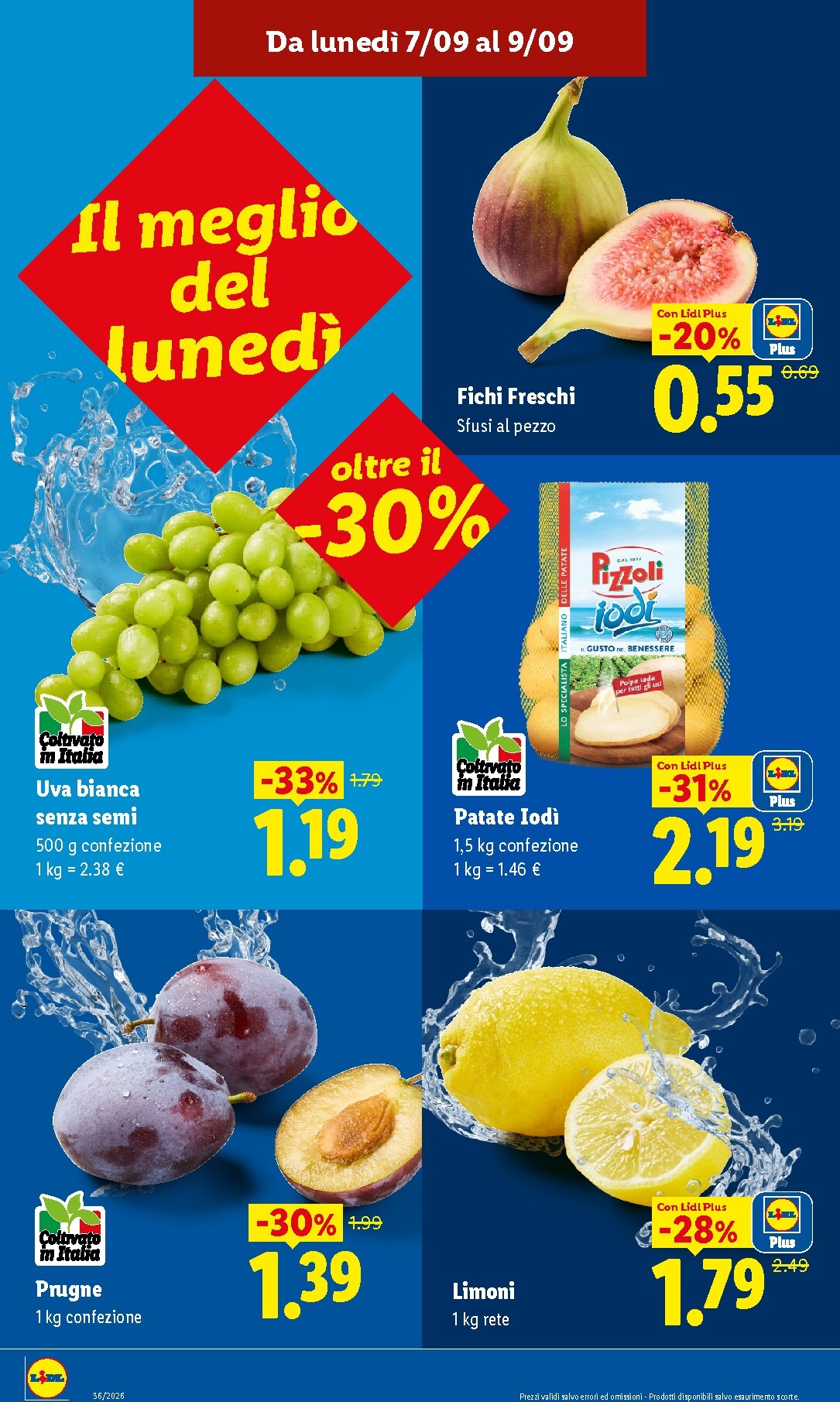 lidl - Volantino Lidl - Fresca e conveniente per la prossima settimana dal giovedì 03/09/2026 al mercoledì 09/09/2026 - page: 6