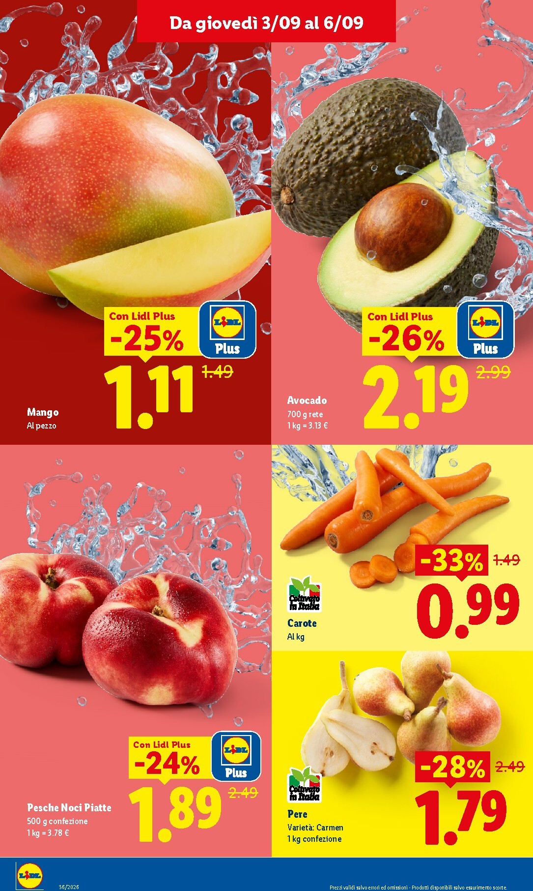 lidl - Volantino Lidl - Fresca e conveniente per la prossima settimana dal giovedì 03/09/2026 al mercoledì 09/09/2026 - page: 2