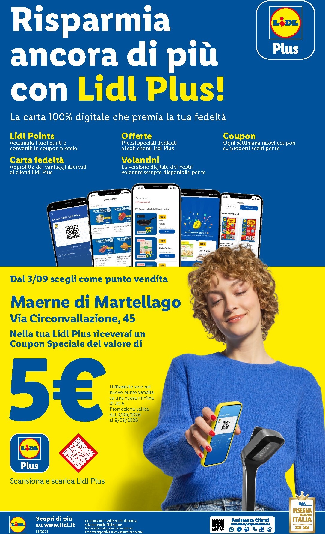 lidl - Volantino Lidl - Nuova apertura - Maerne di Martellago per la prossima settimana dal giovedì 03/09/2026 al mercoledì 09/09/2026 - page: 16