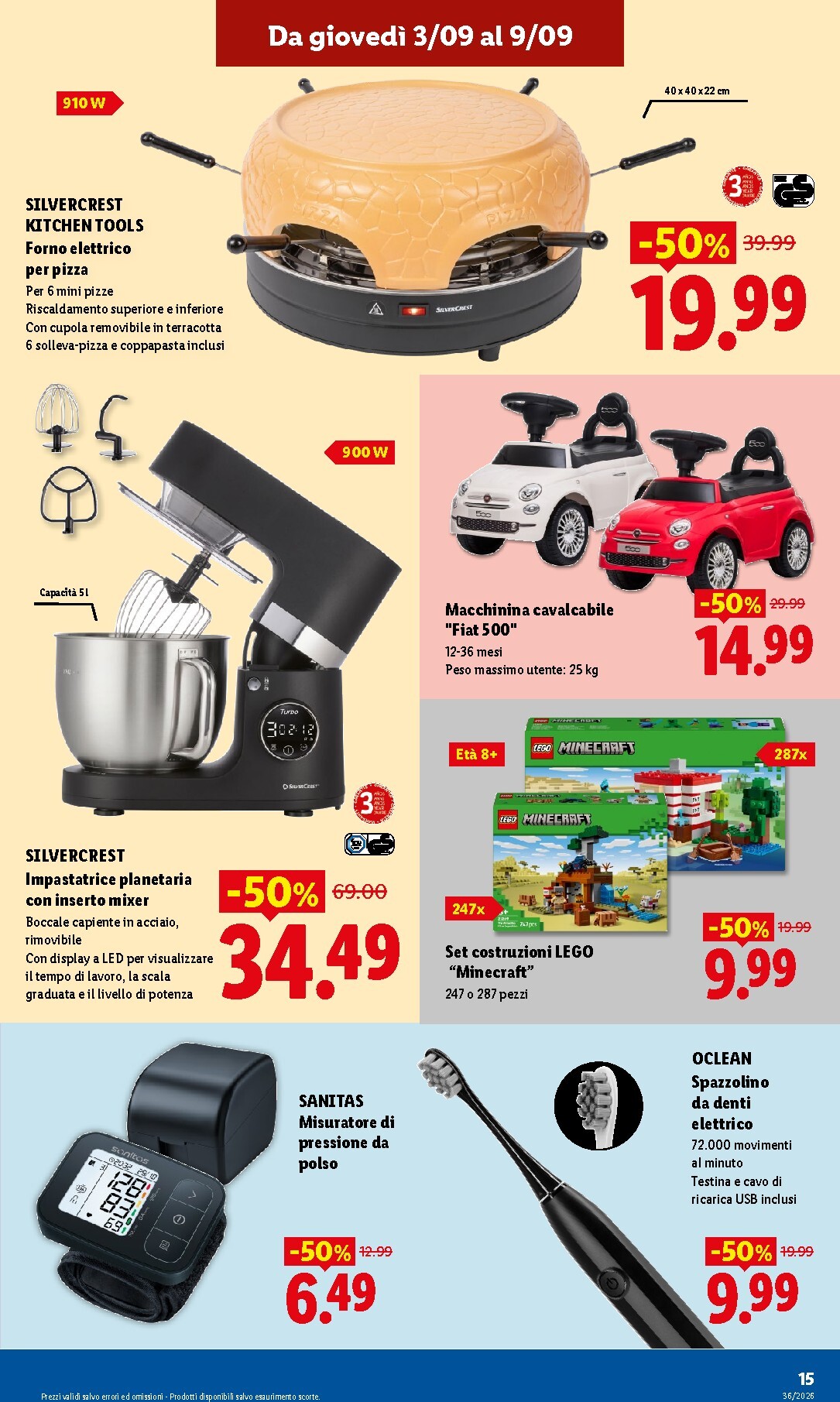 lidl - Volantino Lidl - Nuova apertura - Maerne di Martellago per la prossima settimana dal giovedì 03/09/2026 al mercoledì 09/09/2026 - page: 15