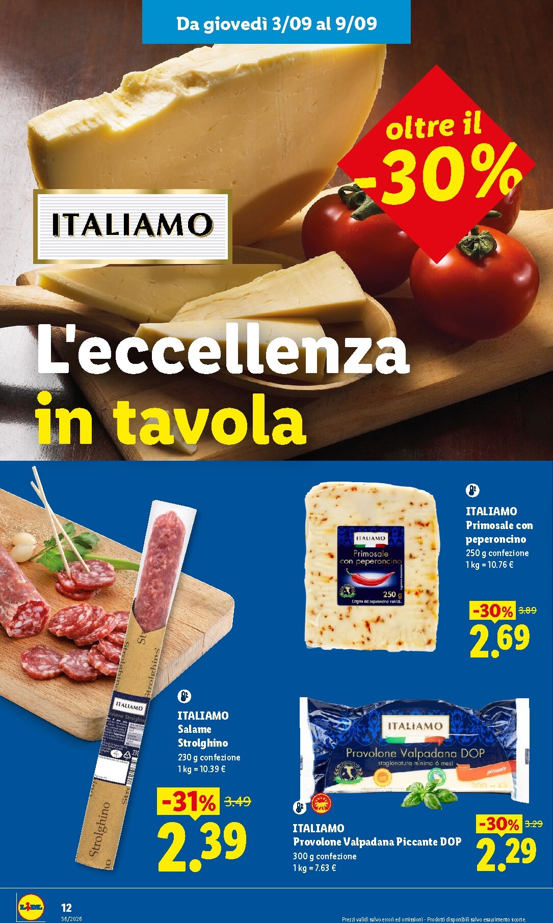 lidl - Volantino Lidl - Nuova apertura - Maerne di Martellago per la prossima settimana dal giovedì 03/09/2026 al mercoledì 09/09/2026 - page: 12