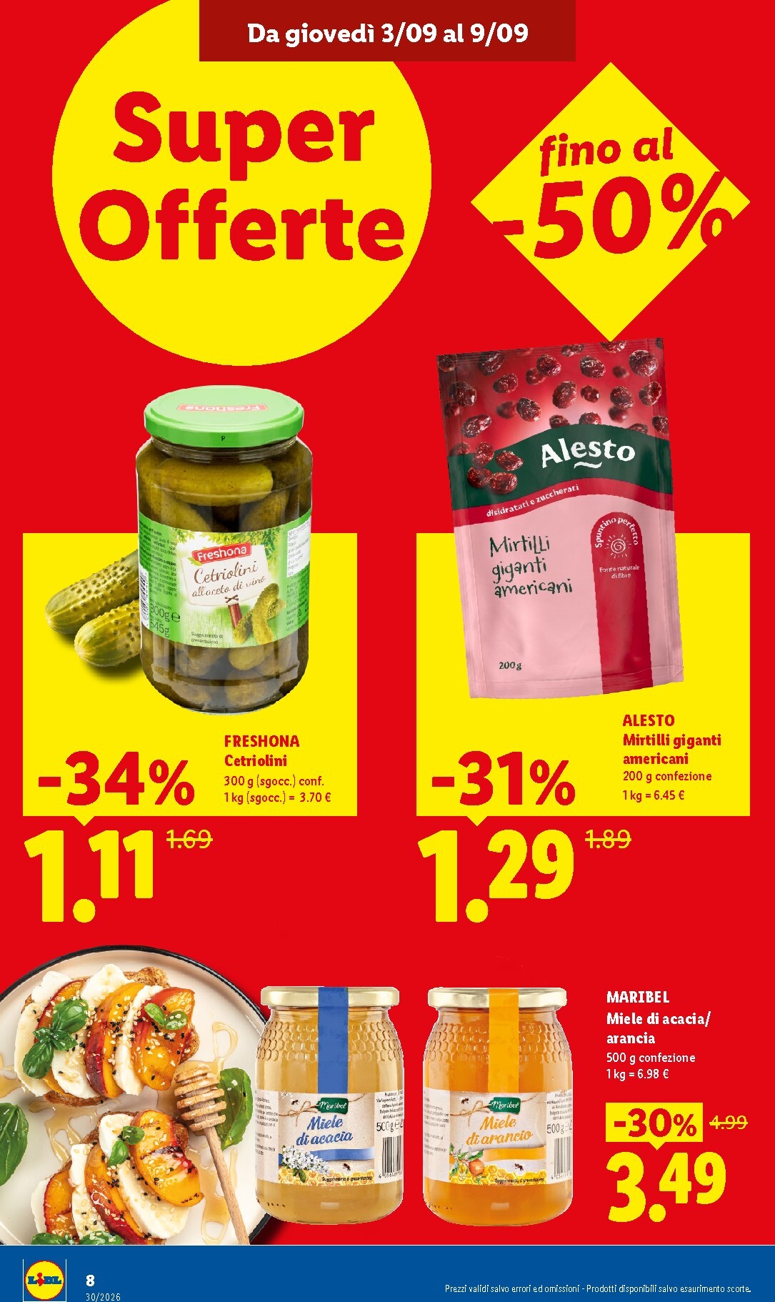 lidl - Volantino Lidl - Nuova apertura - Maerne di Martellago per la prossima settimana dal giovedì 03/09/2026 al mercoledì 09/09/2026 - page: 8