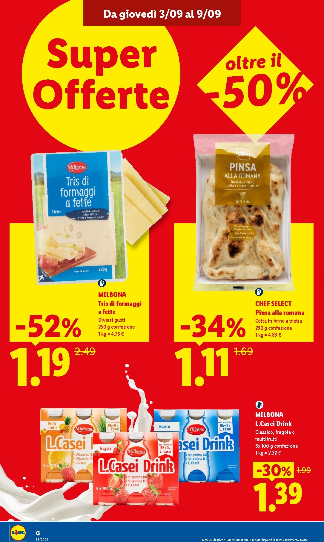 lidl - Volantino Lidl - Nuova apertura - Maerne di Martellago per la prossima settimana dal giovedì 03/09/2026 al mercoledì 09/09/2026 - page: 6