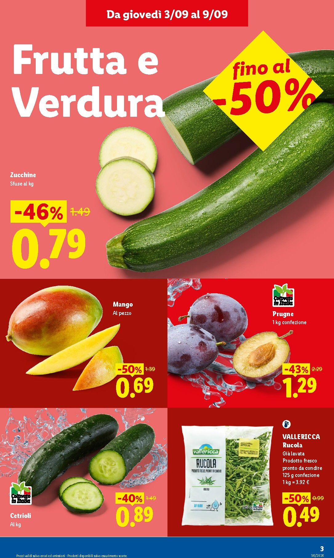 lidl - Volantino Lidl - Nuova apertura - Maerne di Martellago per la prossima settimana dal giovedì 03/09/2026 al mercoledì 09/09/2026 - page: 3