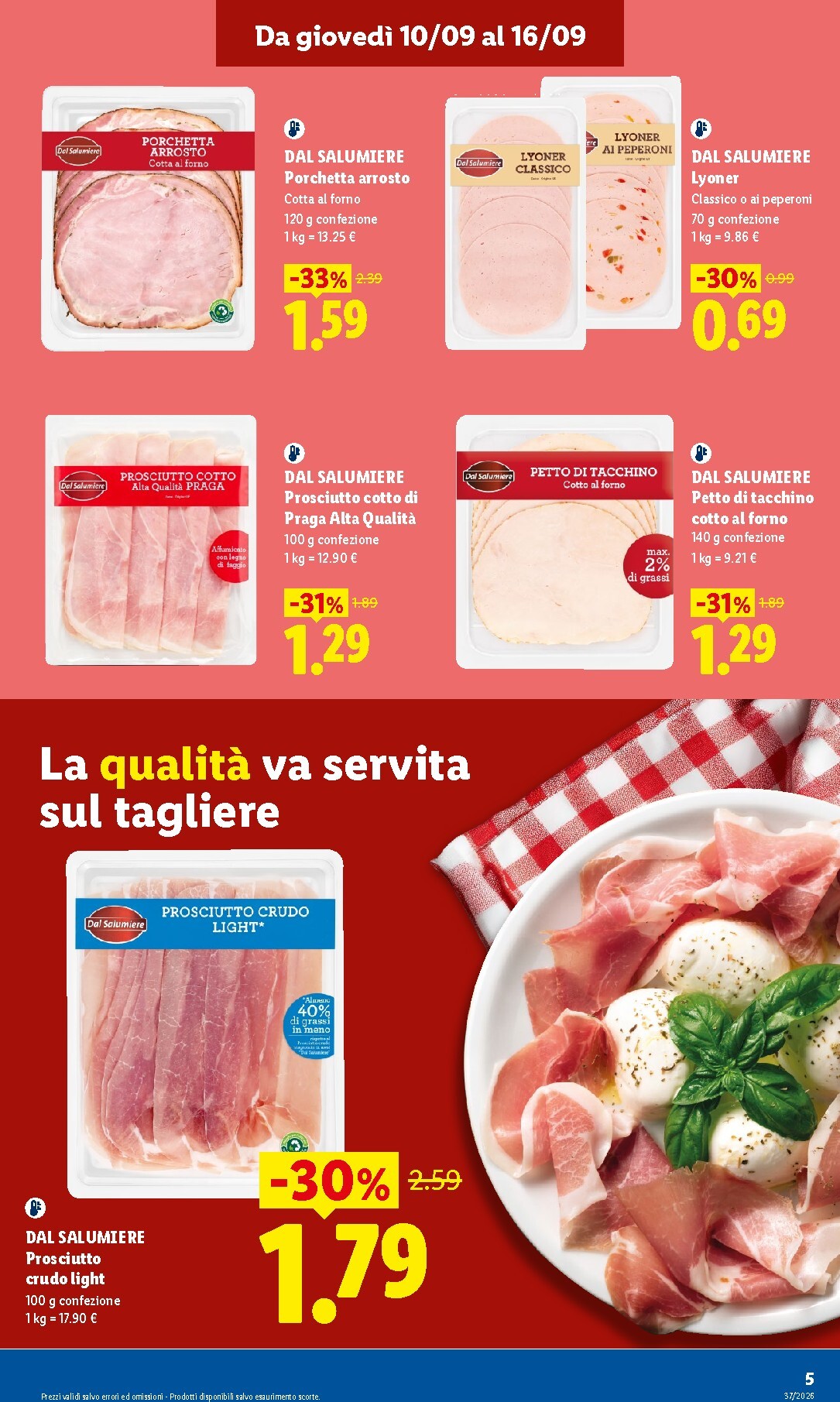 lidl - Volantino Lidl - Nuova apertura - Maerne di Martellago per la prossima settimana dal giovedì 10/09/2026 al mercoledì 16/09/2026 - page: 5