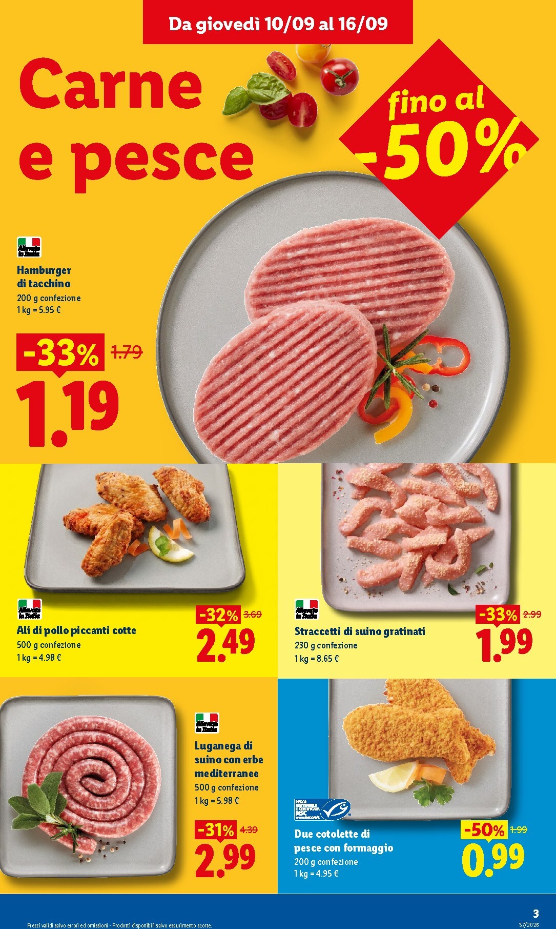 lidl - Volantino Lidl - Nuova apertura - Maerne di Martellago per la prossima settimana dal giovedì 10/09/2026 al mercoledì 16/09/2026 - page: 3