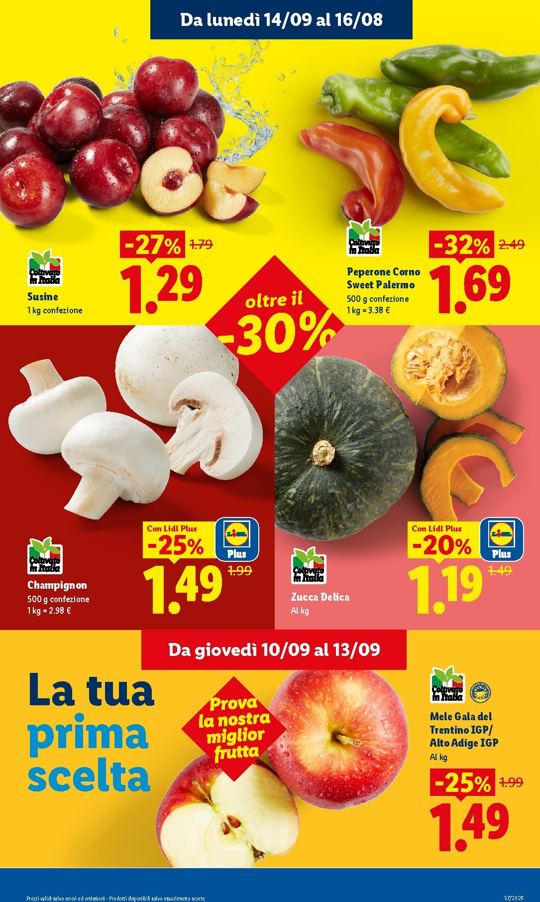 lidl - Volantino Lidl - Fresca e conveniente per la prossima settimana dal giovedì 10/09/2026 al mercoledì 16/09/2026 - page: 5