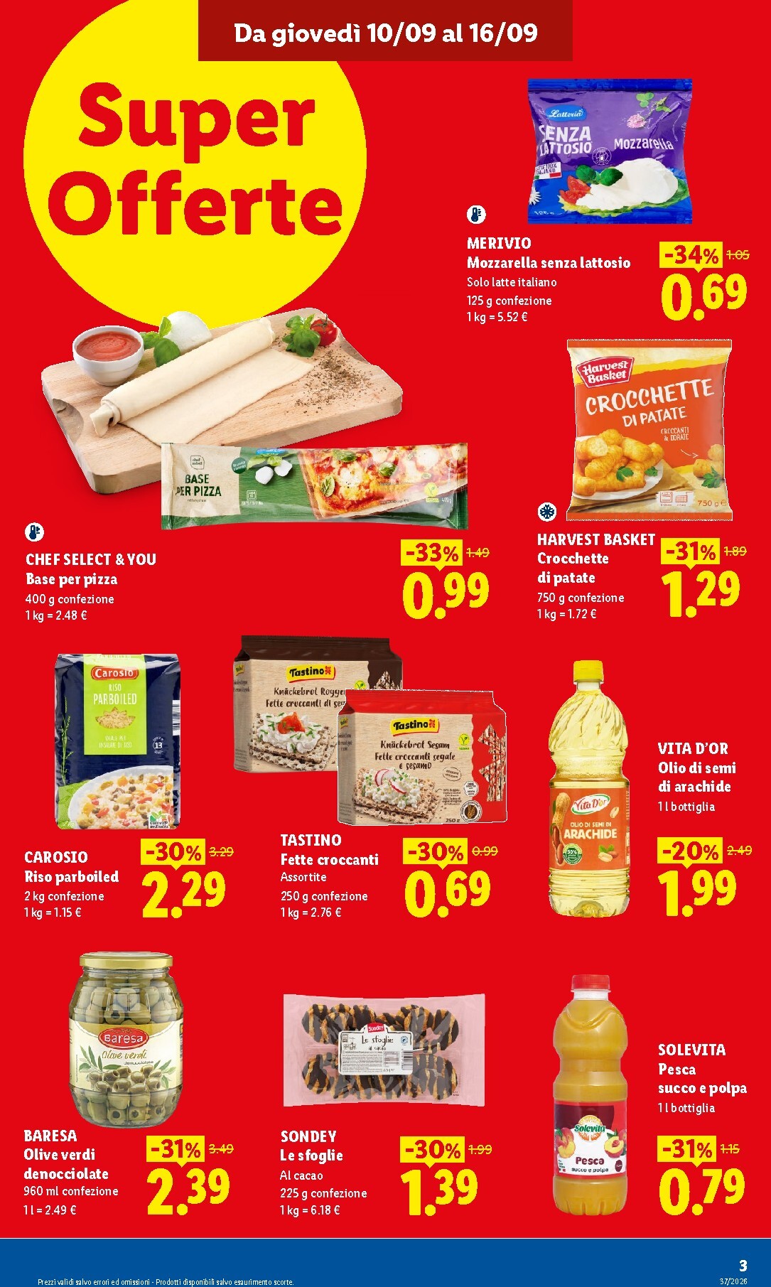 lidl - Volantino Lidl - Ci siamo rifatti il look per la prossima settimana dal giovedì 10/09/2026 al mercoledì 16/09/2026 - page: 3