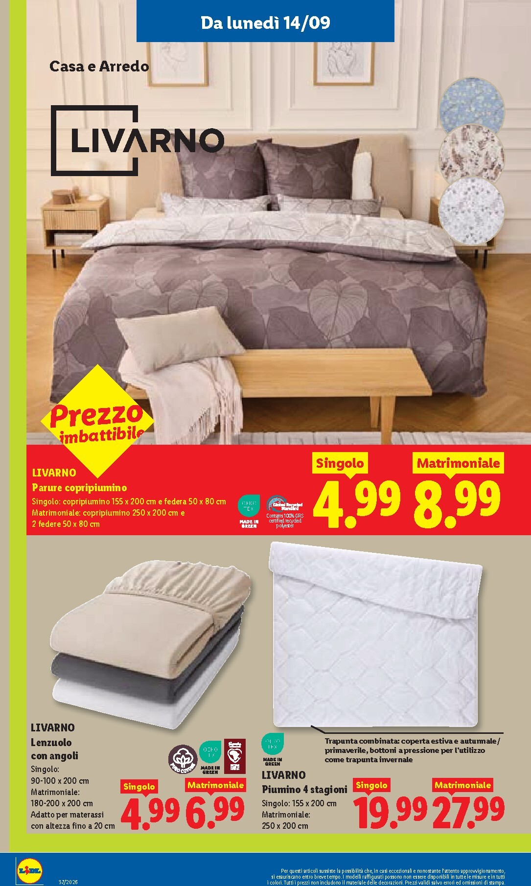 lidl - Volantino Lidl per la prossima settimana dal giovedì 10/09/2026 al mercoledì 16/09/2026 - page: 42