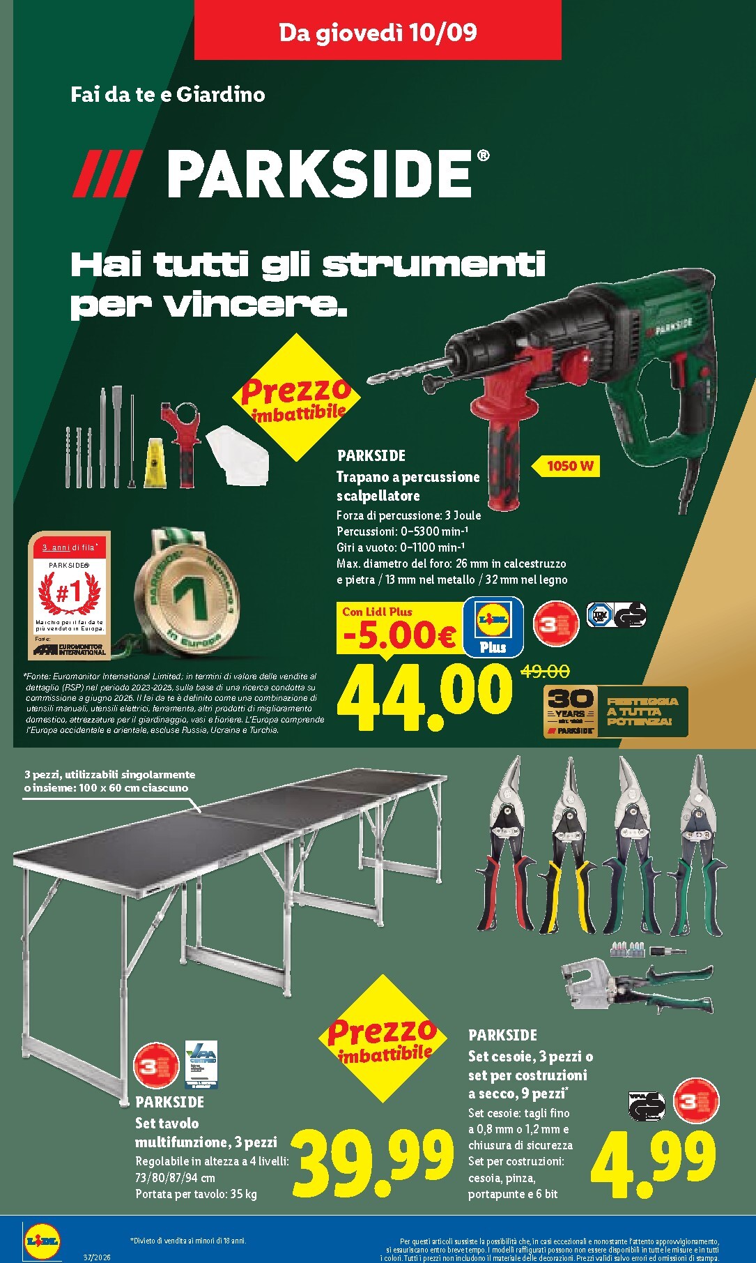 lidl - Volantino Lidl per la prossima settimana dal giovedì 10/09/2026 al mercoledì 16/09/2026 - page: 30