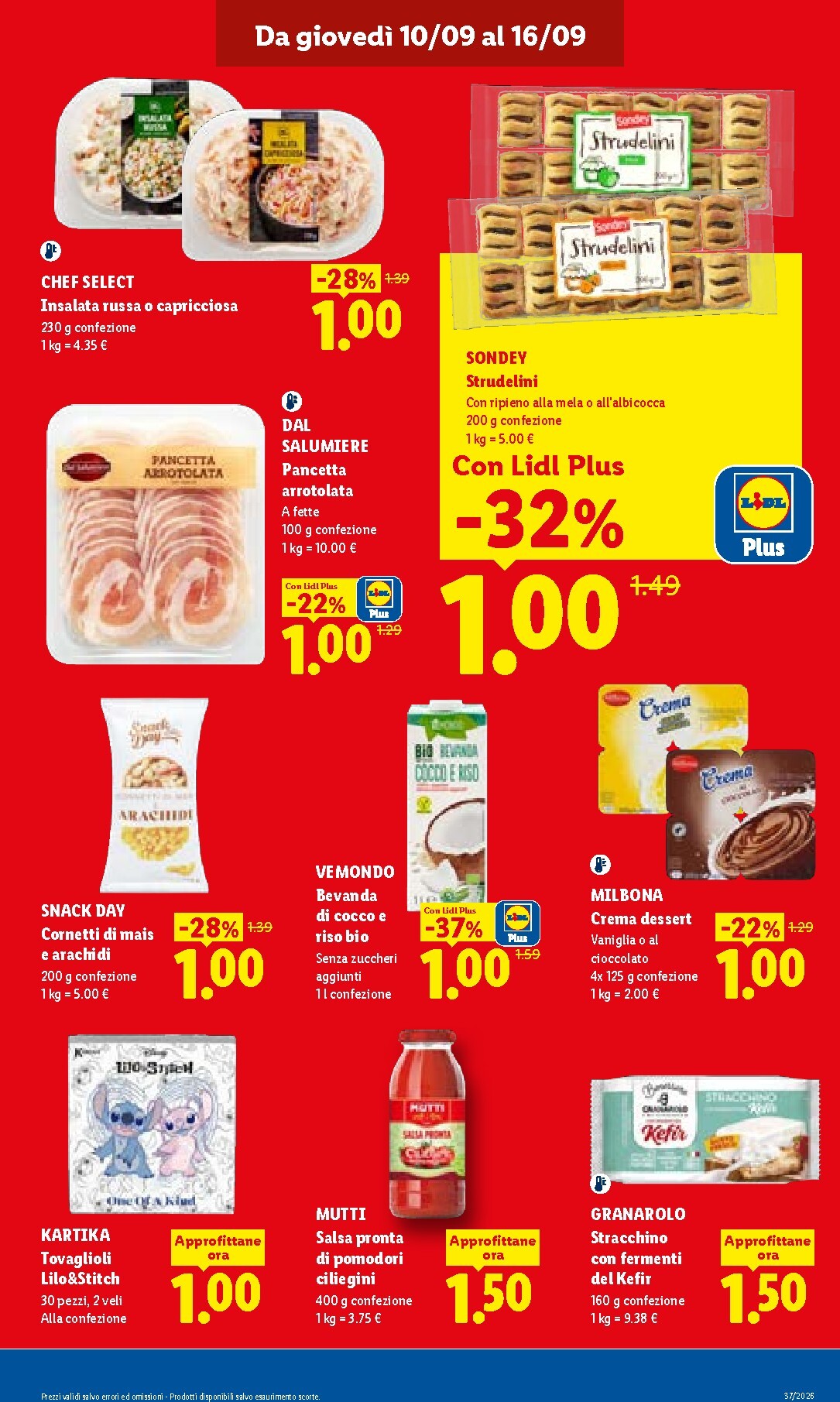 lidl - Volantino Lidl per la prossima settimana dal giovedì 10/09/2026 al mercoledì 16/09/2026 - page: 9