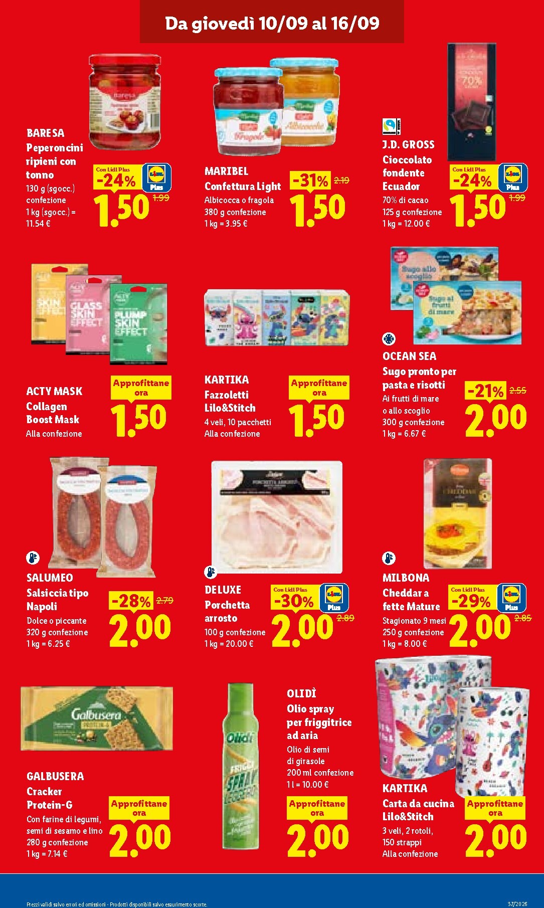 lidl - Volantino Lidl per la prossima settimana dal giovedì 10/09/2026 al mercoledì 16/09/2026 - page: 11