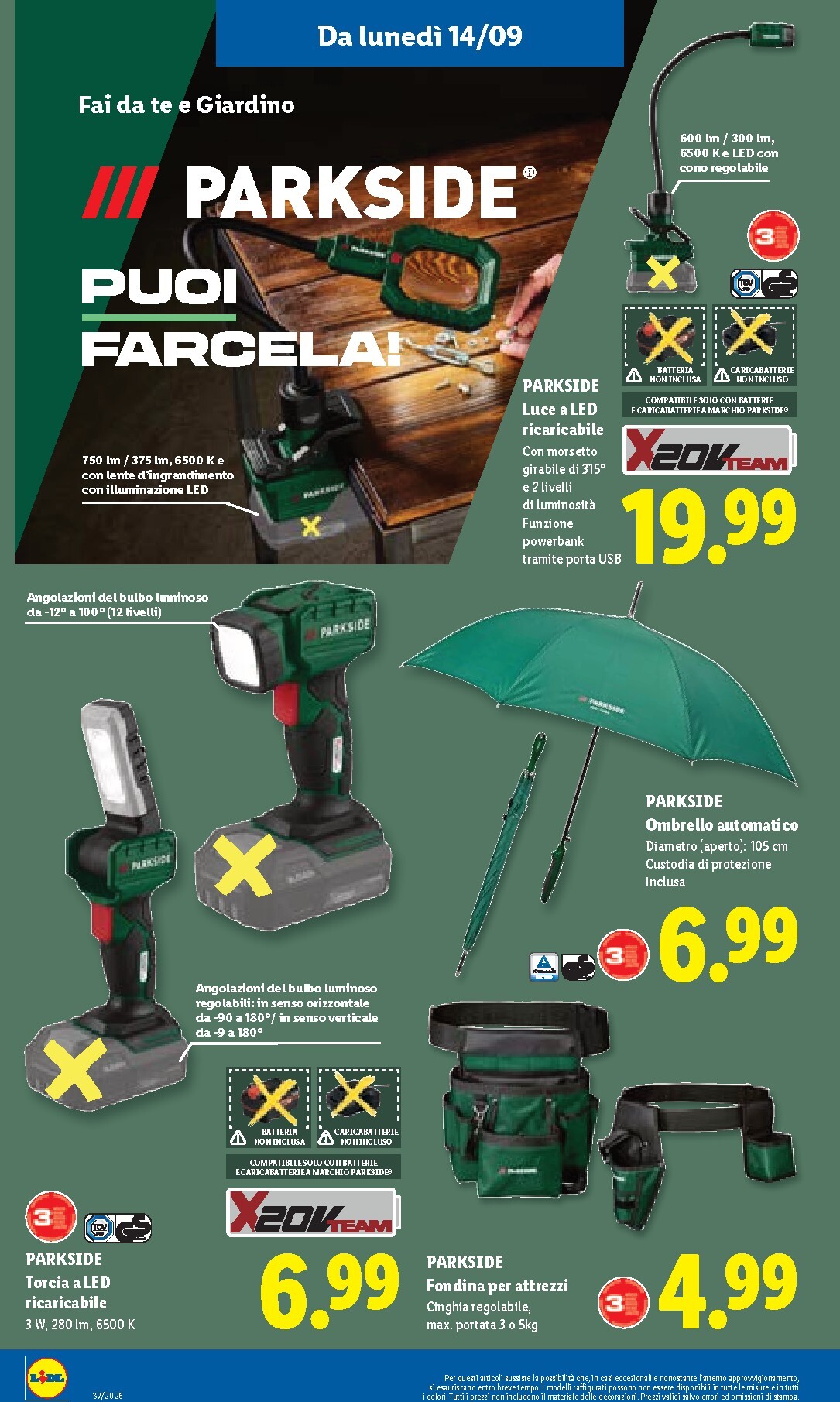 lidl - Volantino attuale di Lidl valido dal giovedì 10/09/2026 al mercoledì 16/09/2026 - page: 40