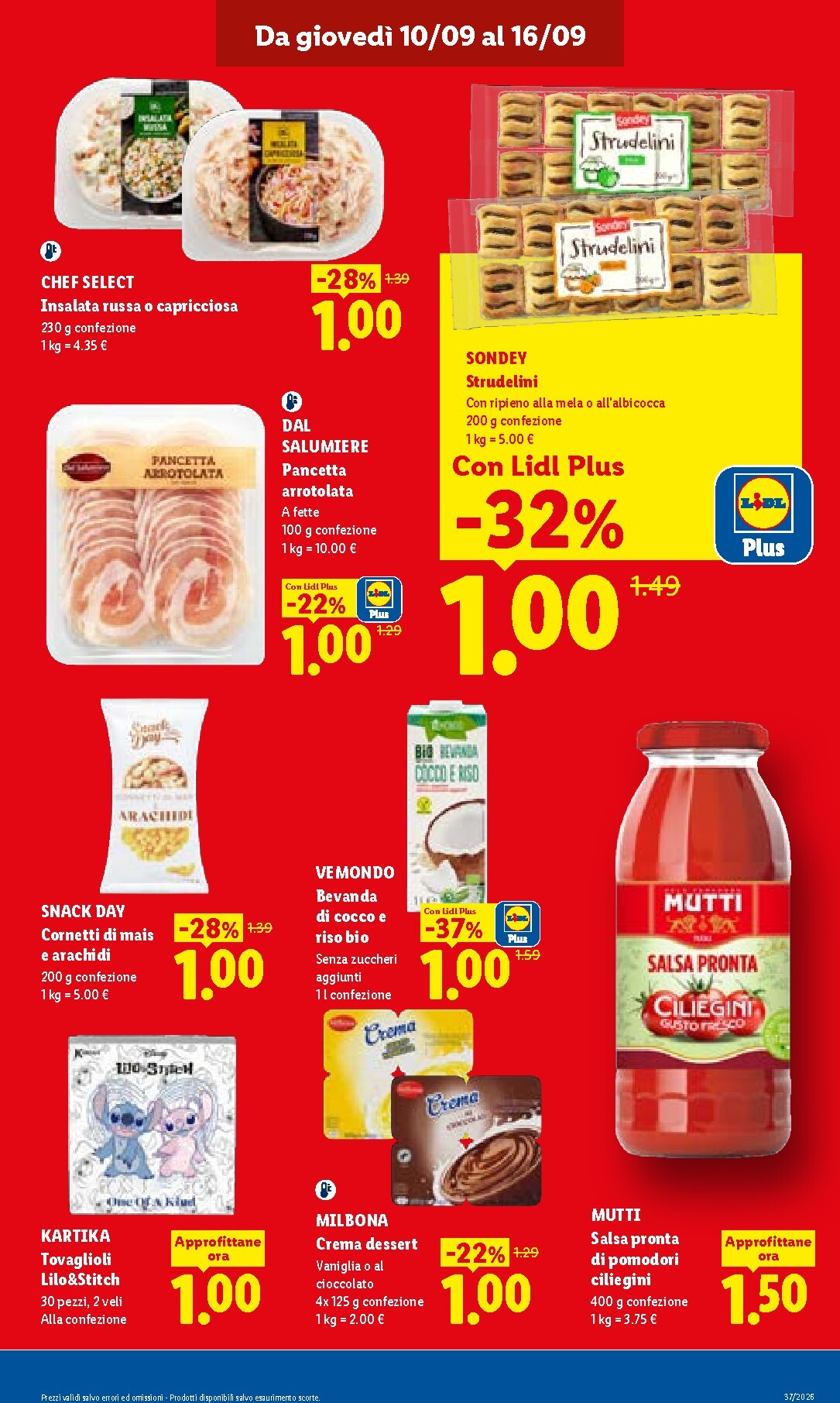 lidl - Volantino attuale di Lidl valido dal giovedì 10/09/2026 al mercoledì 16/09/2026 - page: 9