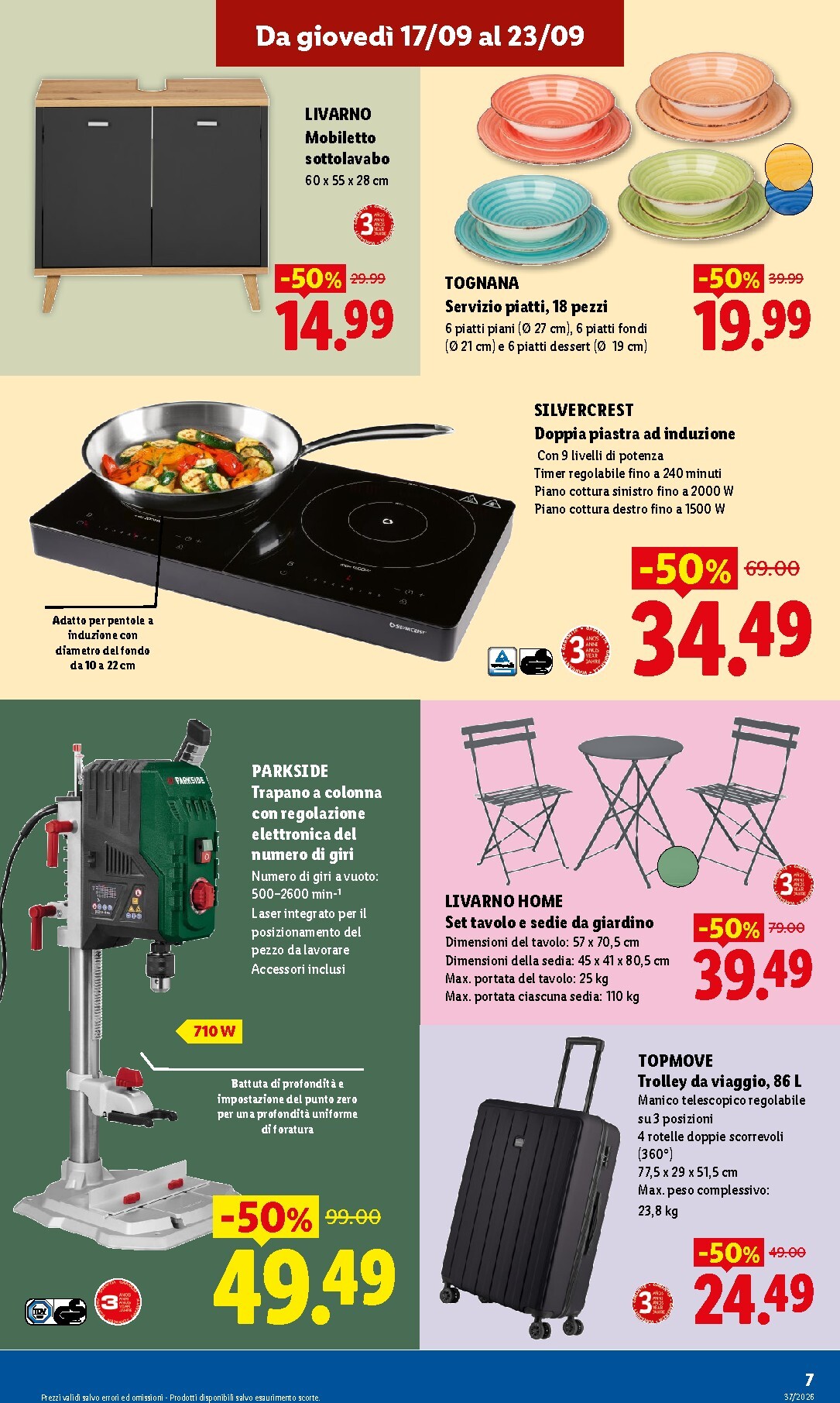 lidl - Volantino futuro Lidl - Nuova apertura Maerne di Martellago valido dal giovedì 17/09/2026 al mercoledì 23/09/2026 - page: 7