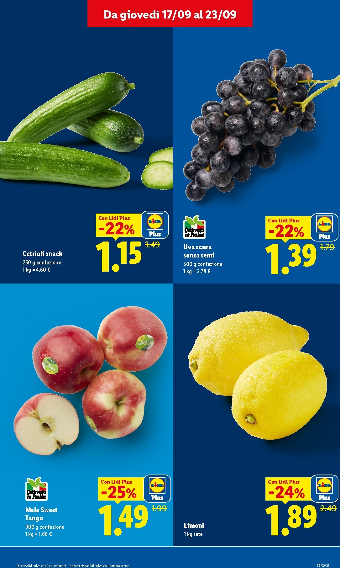 lidl - Volantino futuro Lidl - Fresca e conveniente valido dal giovedì 17/09/2026 al mercoledì 23/09/2026 - page: 5