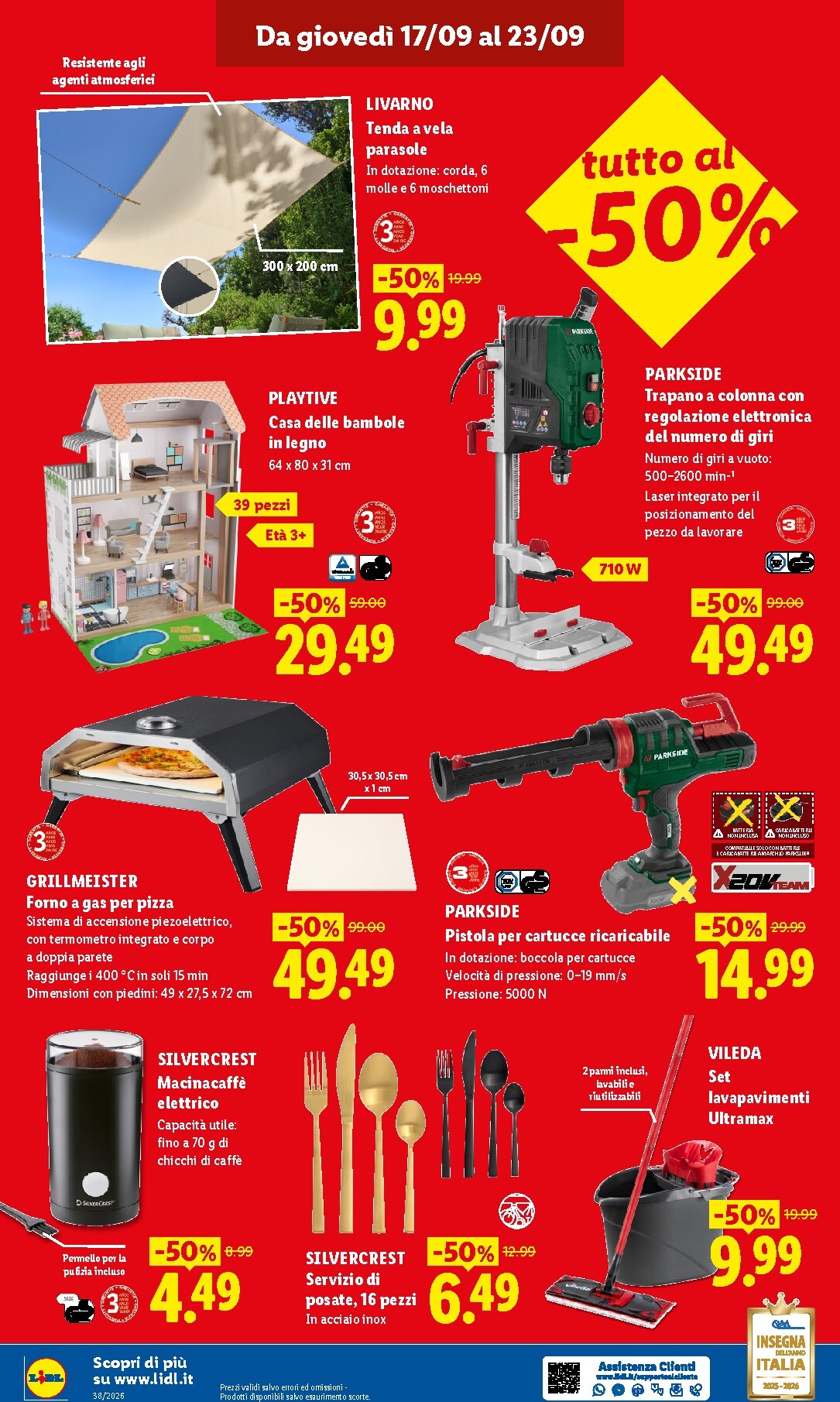 lidl - Volantino futuro Lidl - Offerte Speciali Milano valido dal giovedì 17/09/2026 al mercoledì 23/09/2026 - page: 4