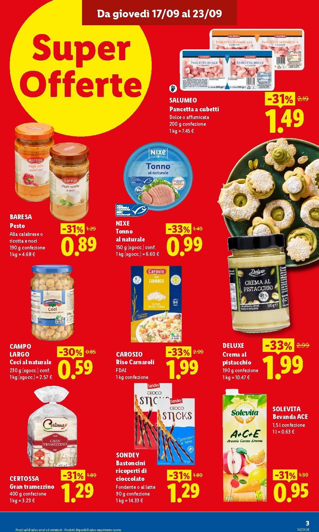 lidl - Volantino futuro Lidl - Ci siamo rifatti il look! valido dal giovedì 17/09/2026 al mercoledì 23/09/2026 - page: 3
